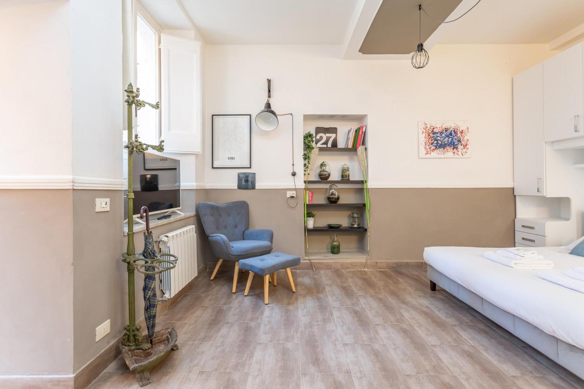 Apartamento Charm Near Piazza Navona - Cozy Loft For 2 Roma
