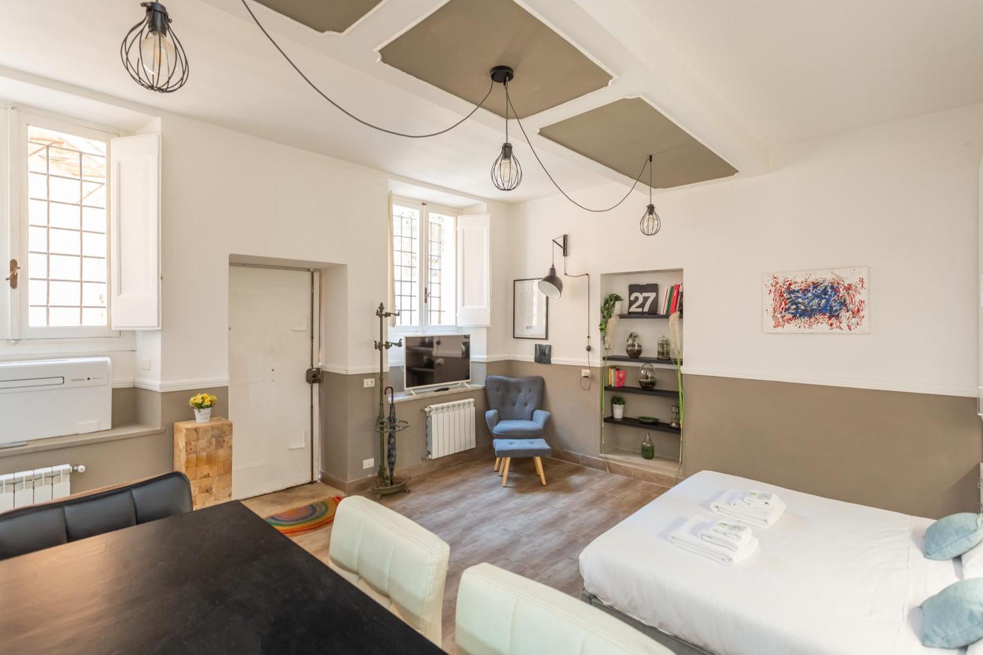 Charm Near Piazza Navona - Cozy Loft For 2 Apartamento Roma