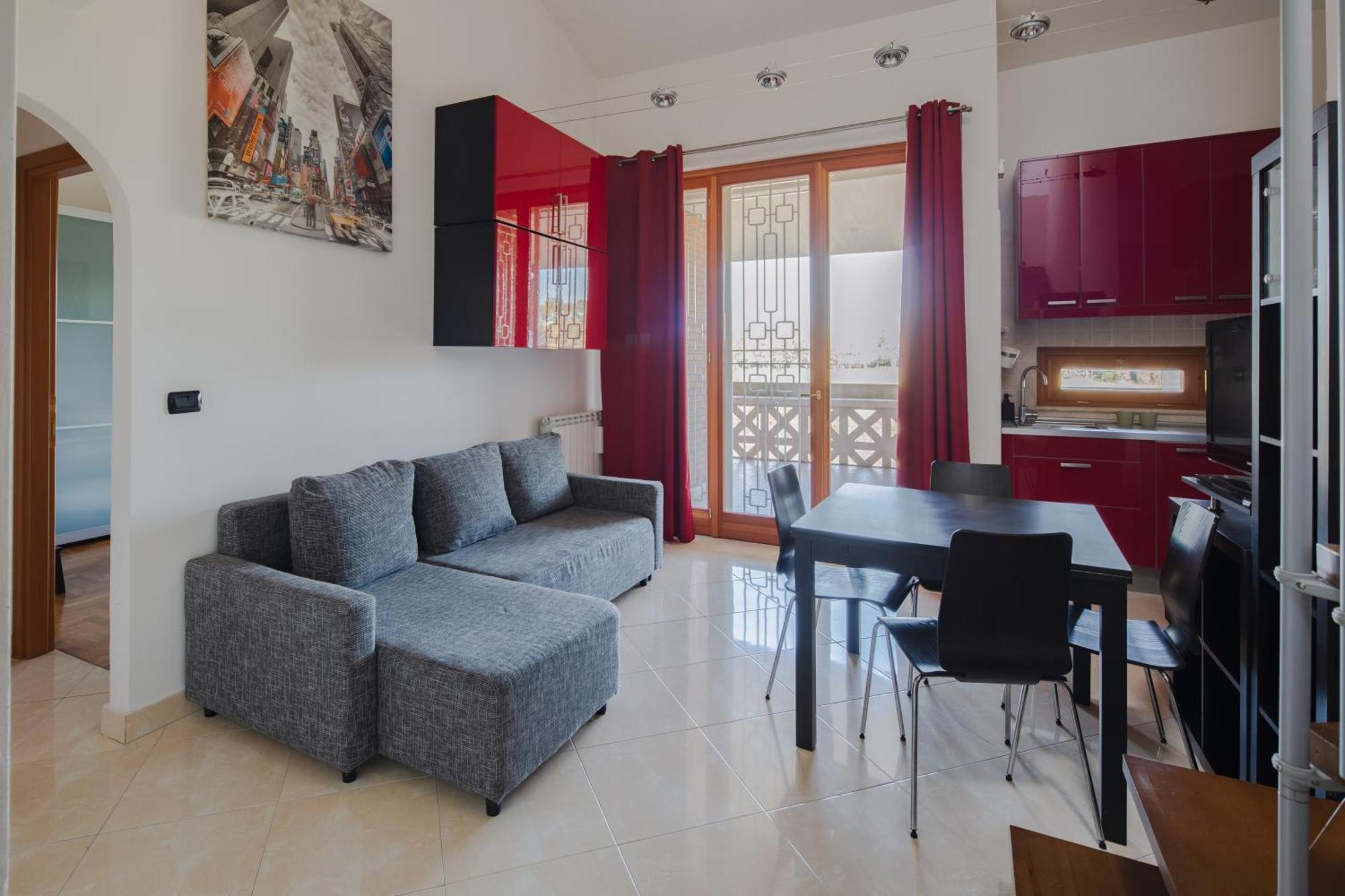 Eur Moravia Attico Panoramico Con Terrazzo, Fino A 5 Ospiti Leilighet Roma