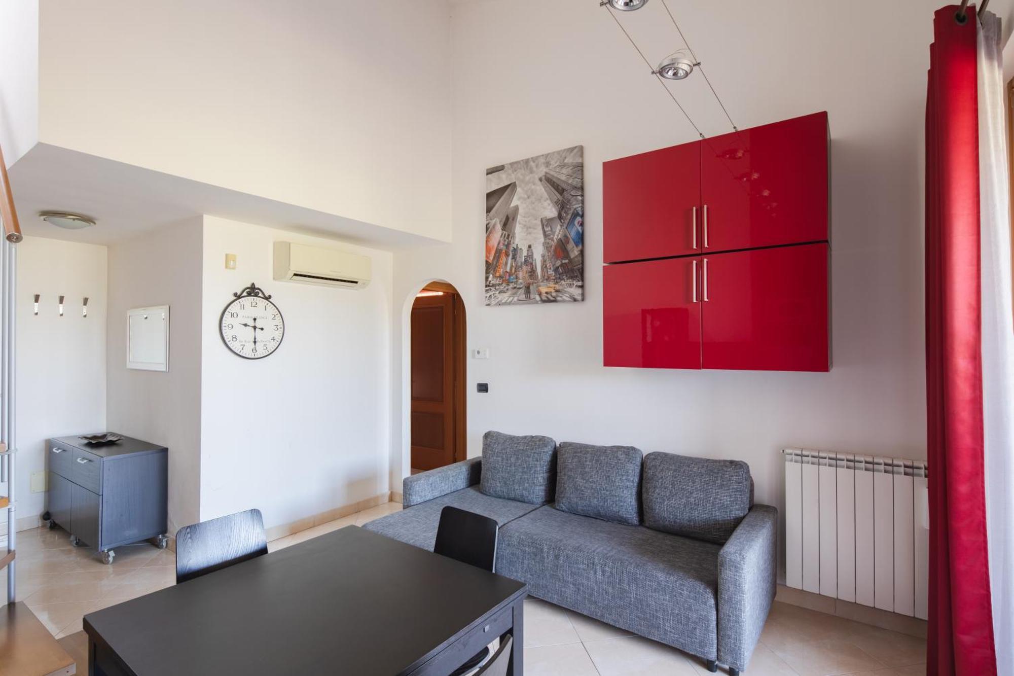 Leilighet Eur Moravia Attico Panoramico Con Terrazzo, Fino A 5 Ospiti *