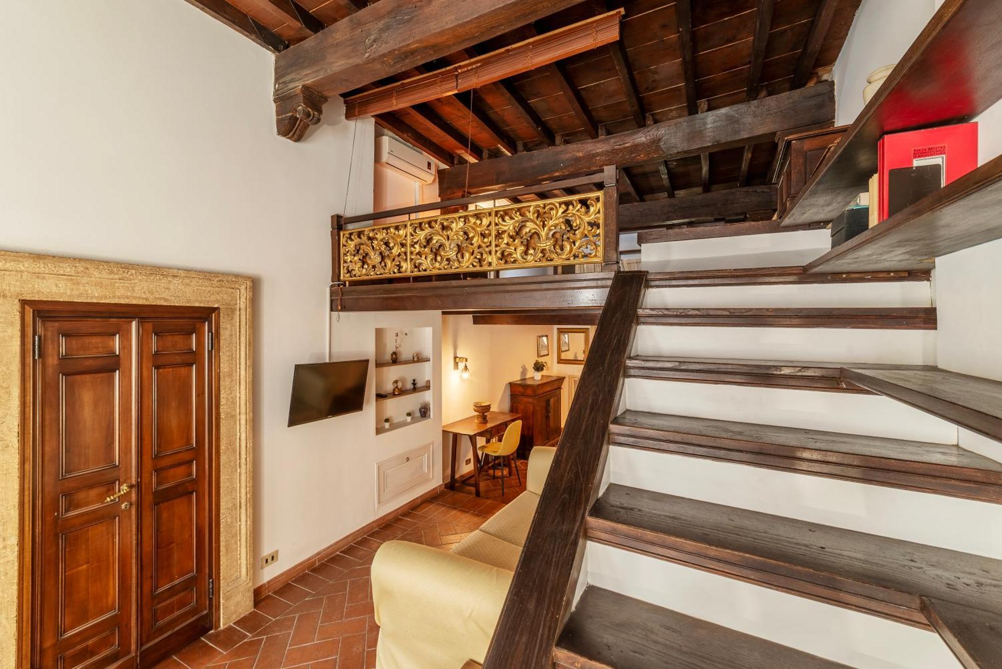 Historical Loft At Campo De Fiori Apartamento Roma