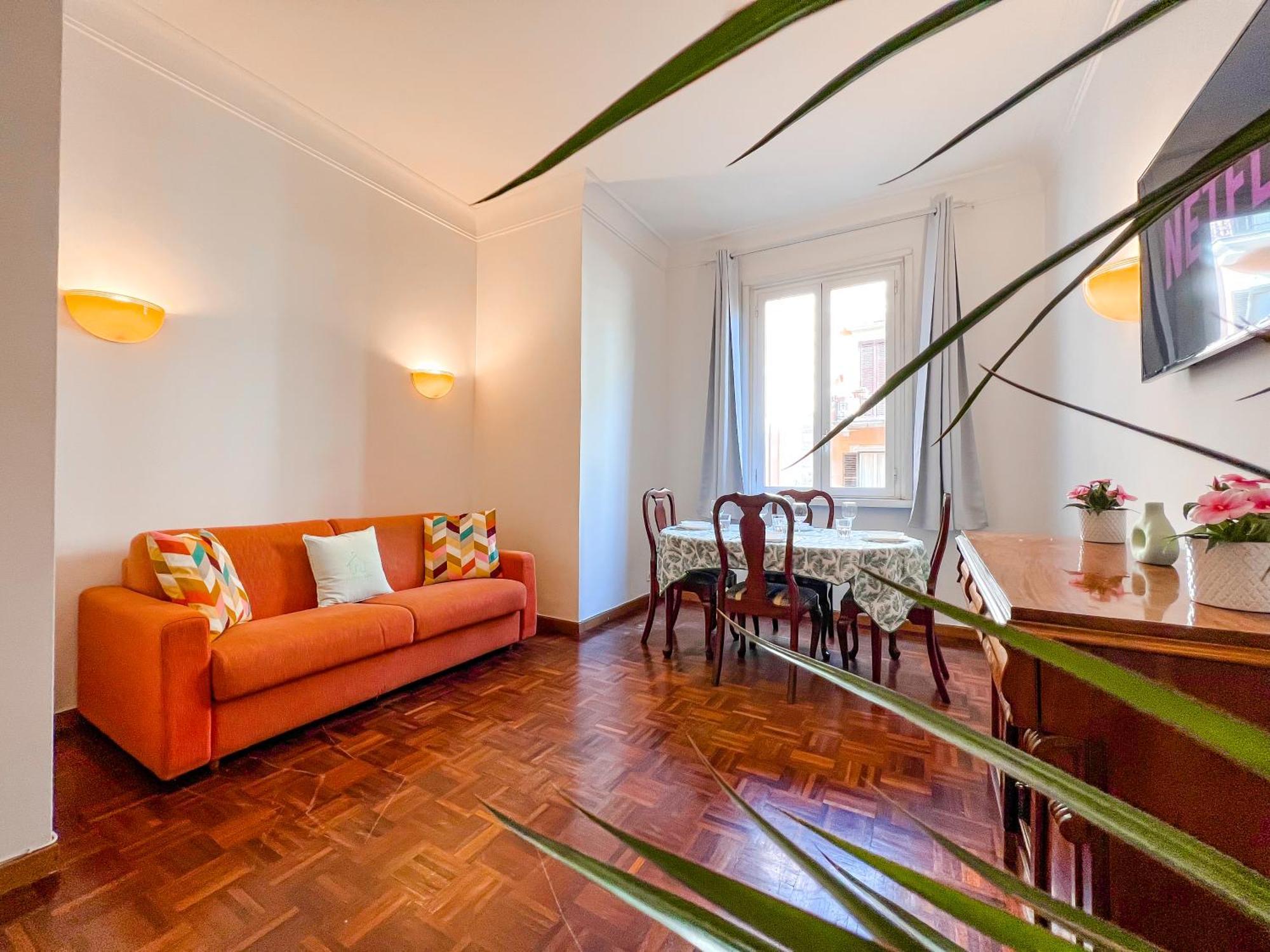 Appartamento Large House Near The Metro A - Ideal For 6 People In The Center Of Roma