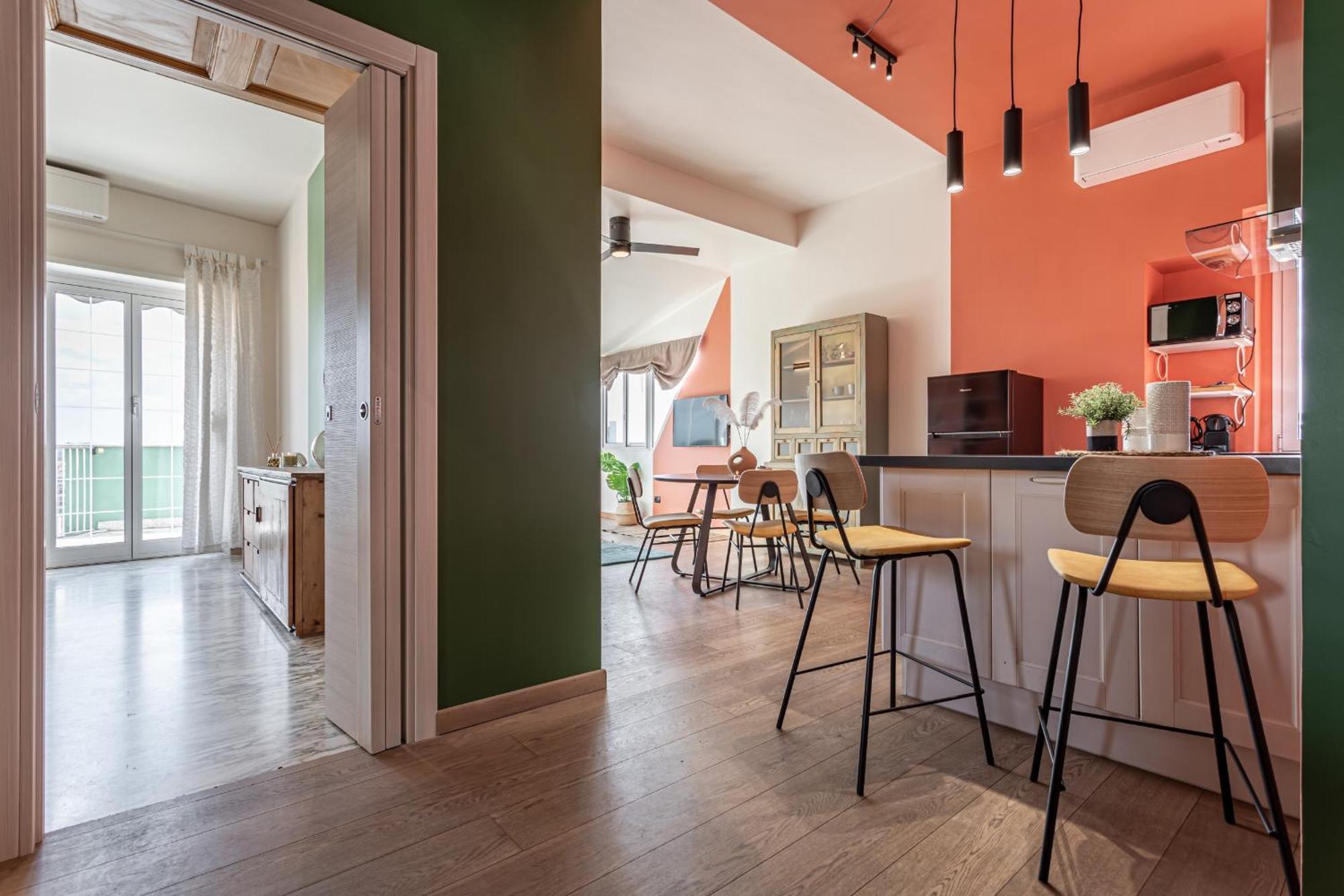 Viola Penthouse With Panoramic View Apartamento Roma