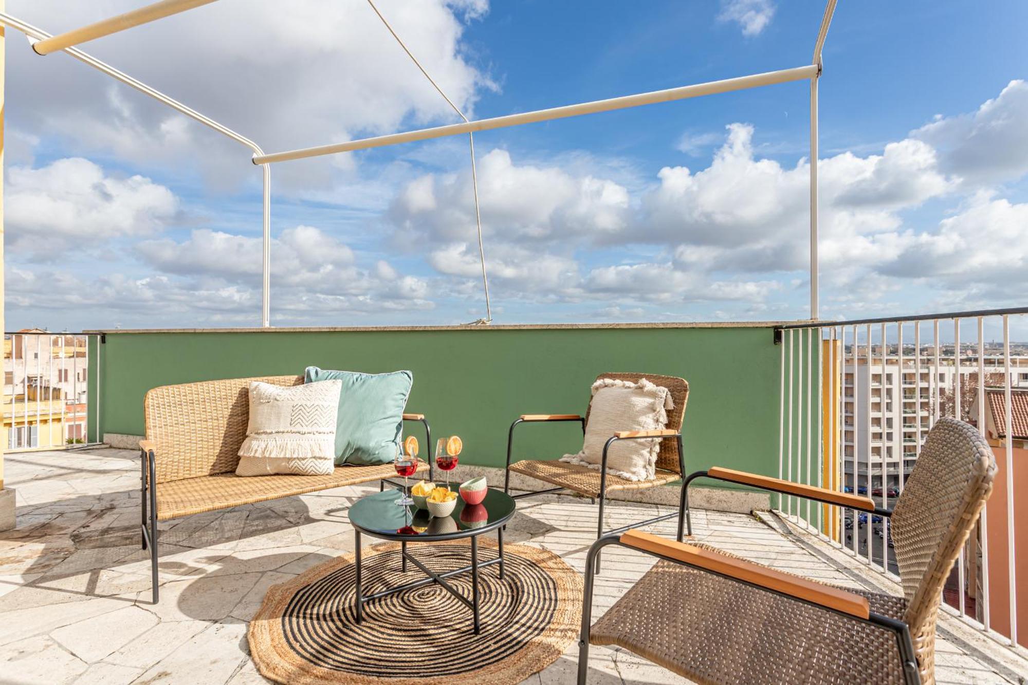 Apartamento Viola Penthouse With Panoramic View Roma