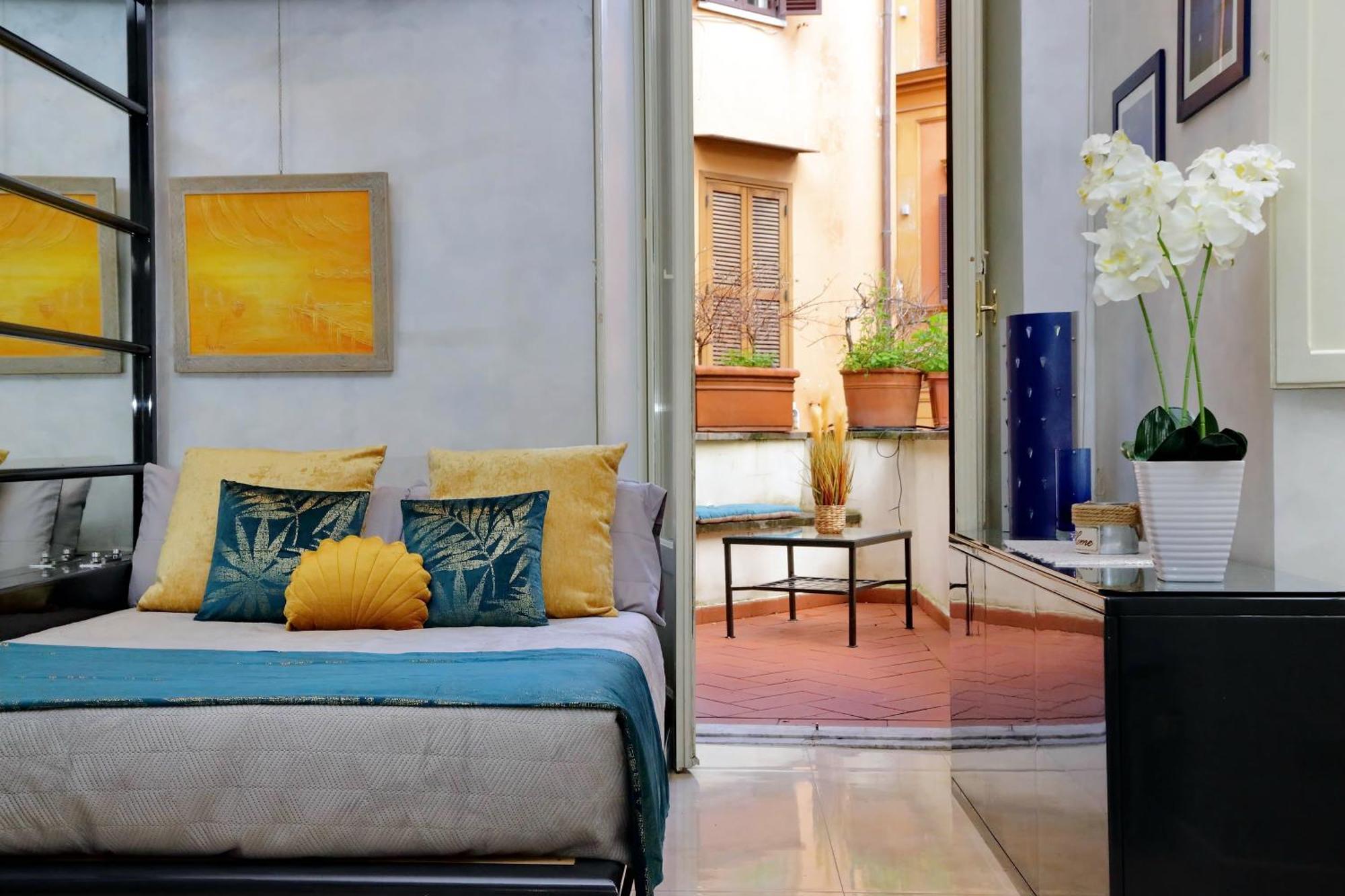 Apartment Charming Loft With Terrace At The Quirinale *