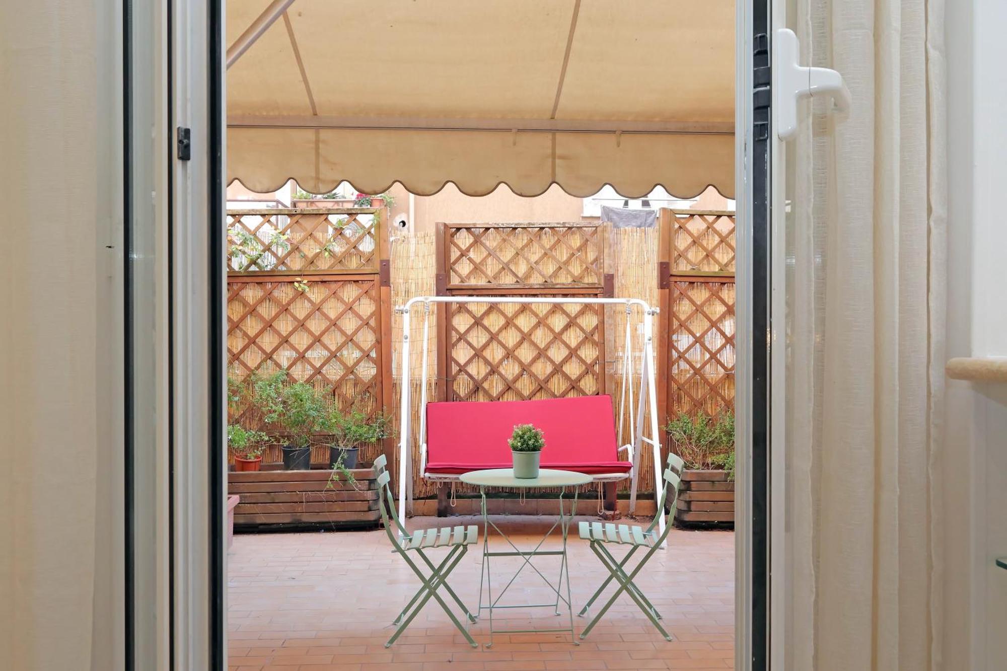 Vatican With Cute Terrace