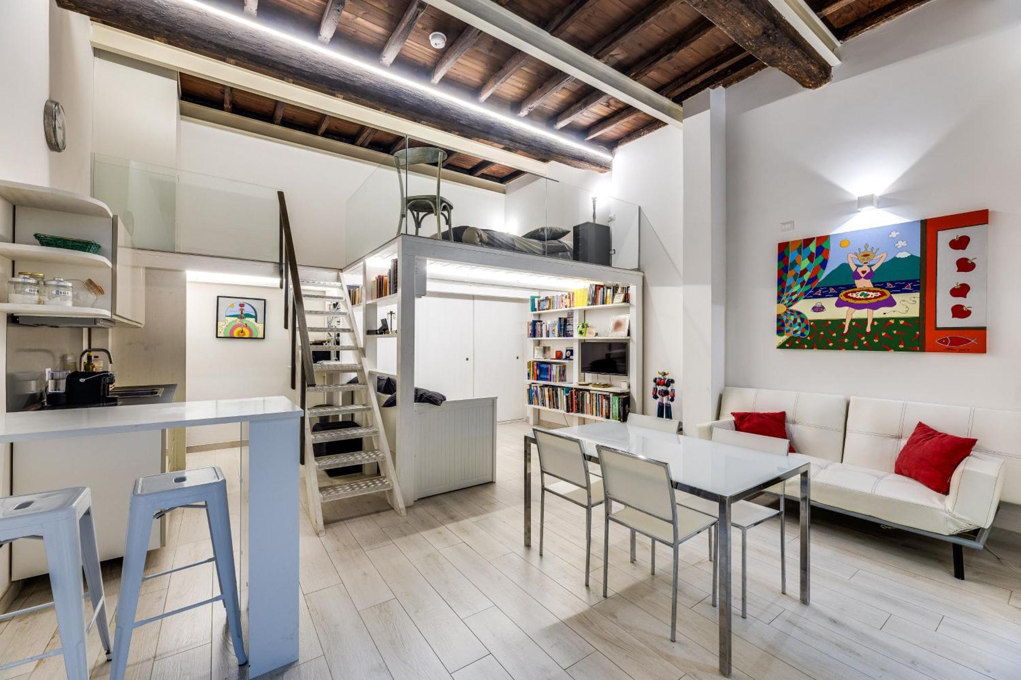 Apartamento Historic Center Cozy Loft Roma