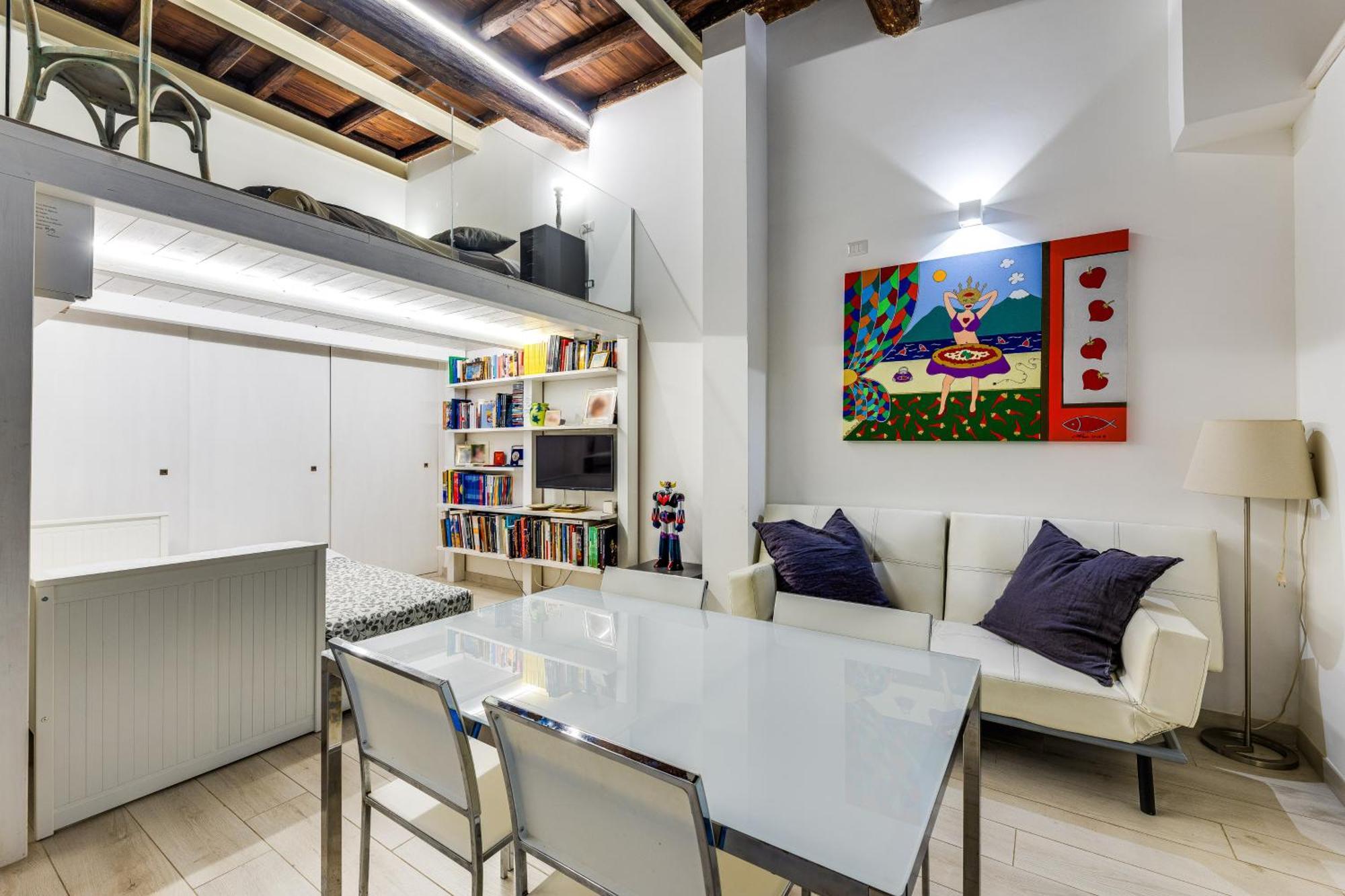 Apartamento Historic Center Cozy Loft Roma