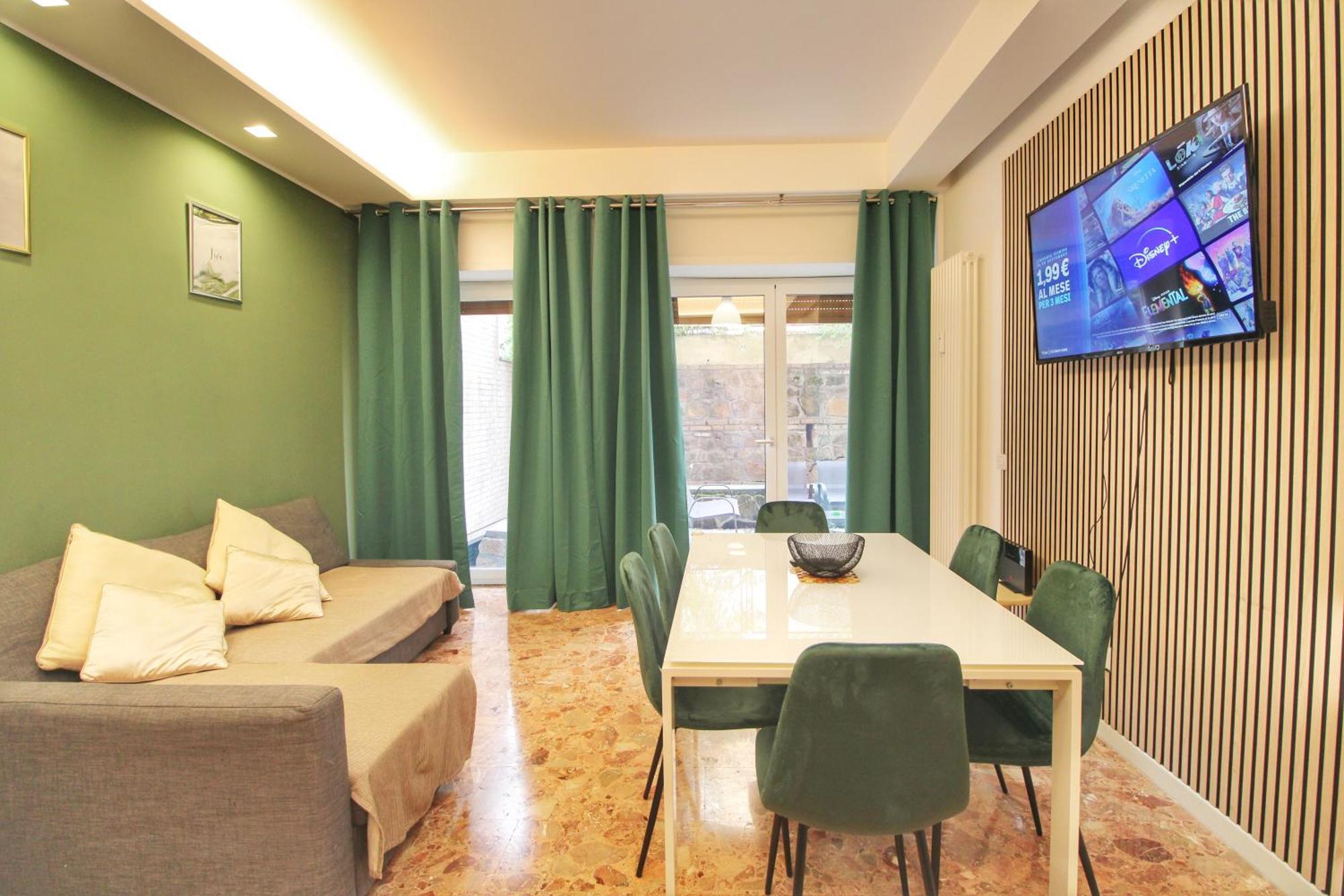 Delicious 2 Bed And Garden By Yh * Roma