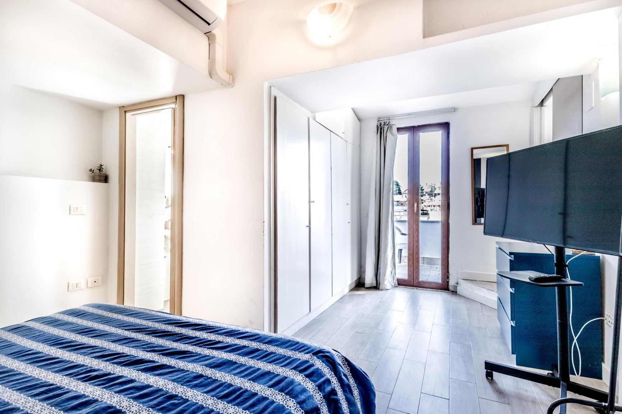 Attico Trilocale In Zona Farnesina Apartment Rom