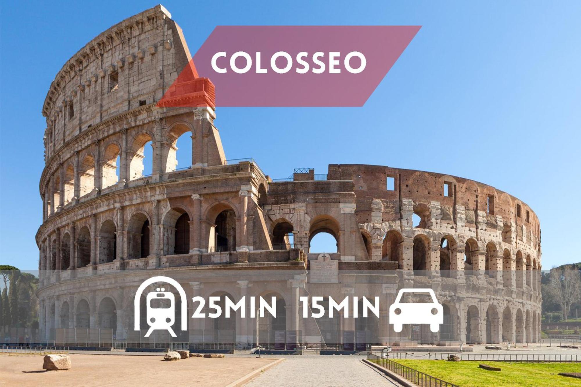 -15min Dal Colosseo- Aria Condizionata & Netflix Gratis Appartamento Roma