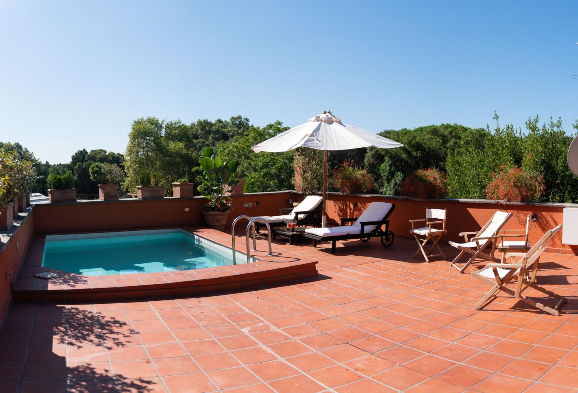 Terme Di Caracalla With Private Swimming Pool Roma