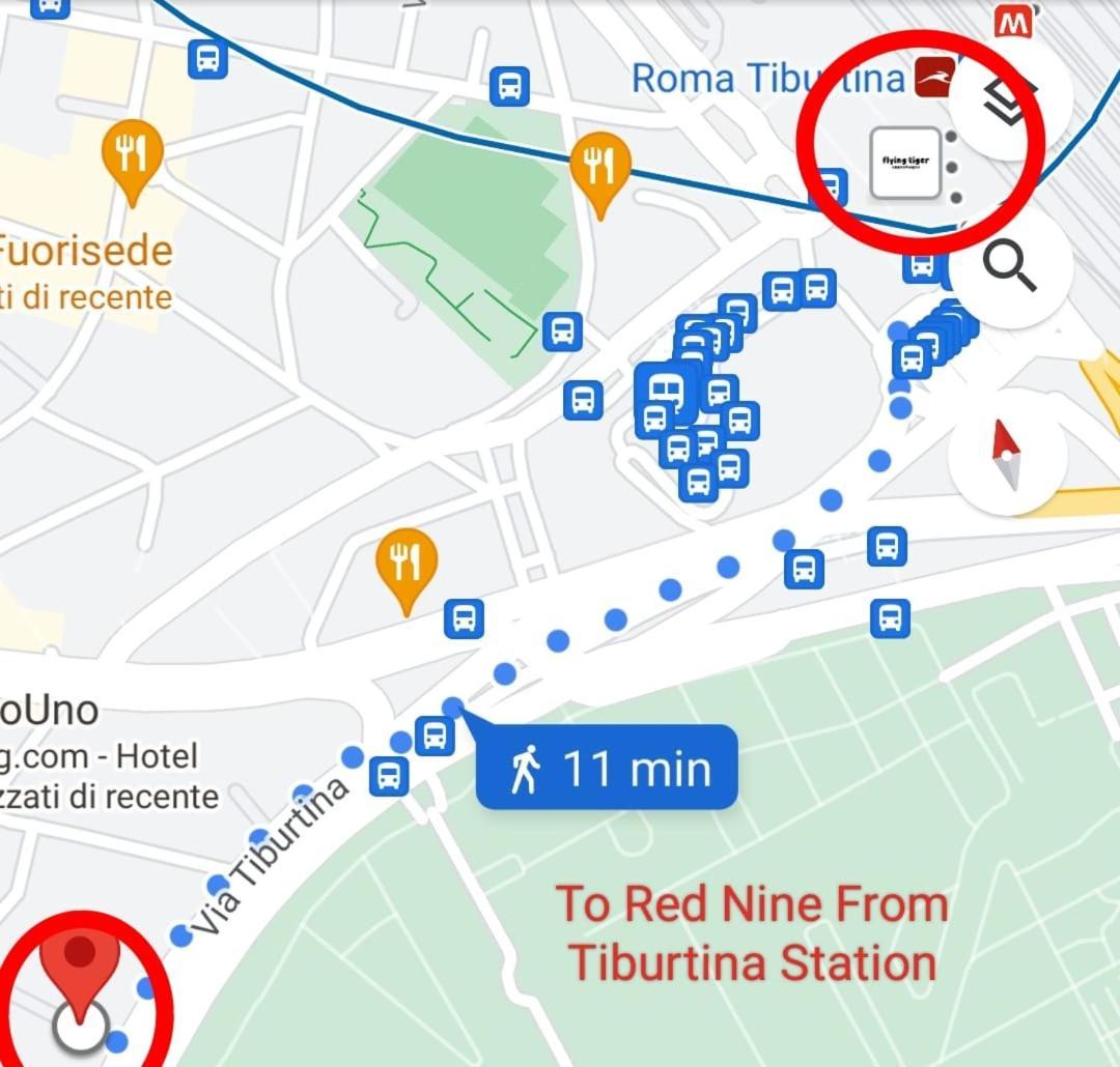 Red Nine - Stazione Tiburtina * Rom