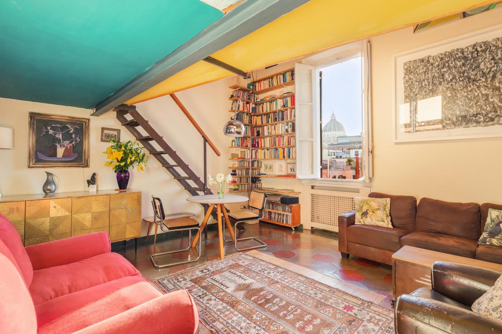 Leilighet Penthouse In Exclusive Borgo Pio District Roma