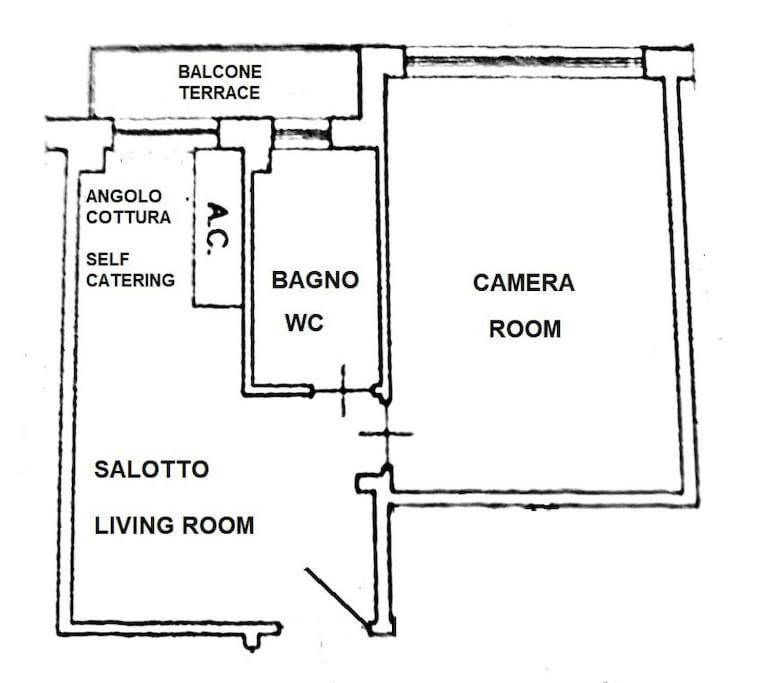 La Casa Di Marilu Vicino A Trastevere Casa de férias *