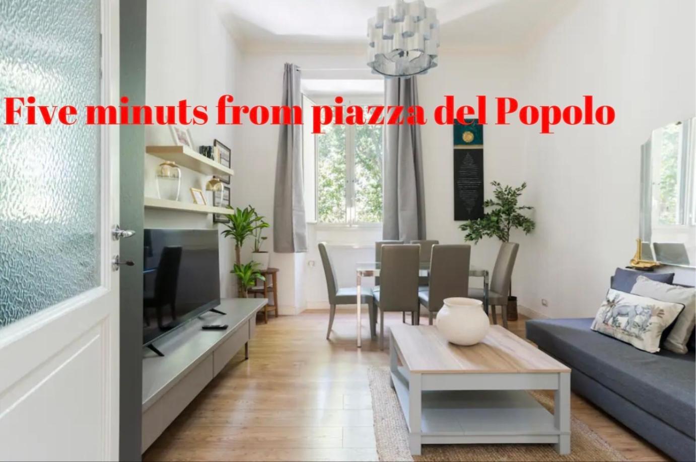 Tiber Majesty 25 Piazza Del Popolo Apartment Rom