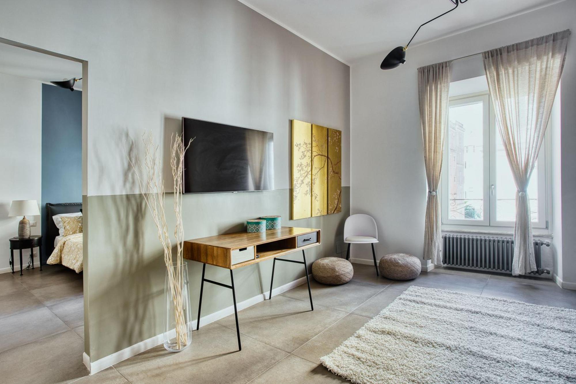 Clausim Domus: New Brightful Flat Next To The Vatican * Rom