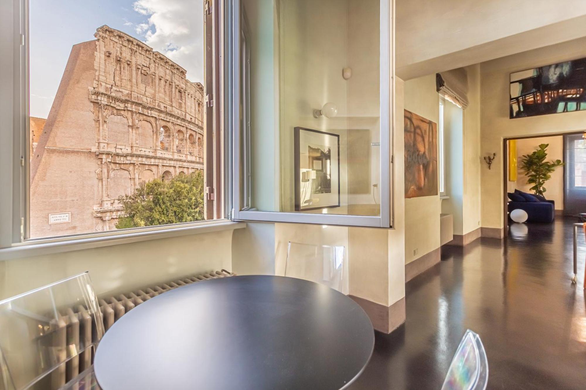 Iconic With Unique Colosseum View Apartamento *