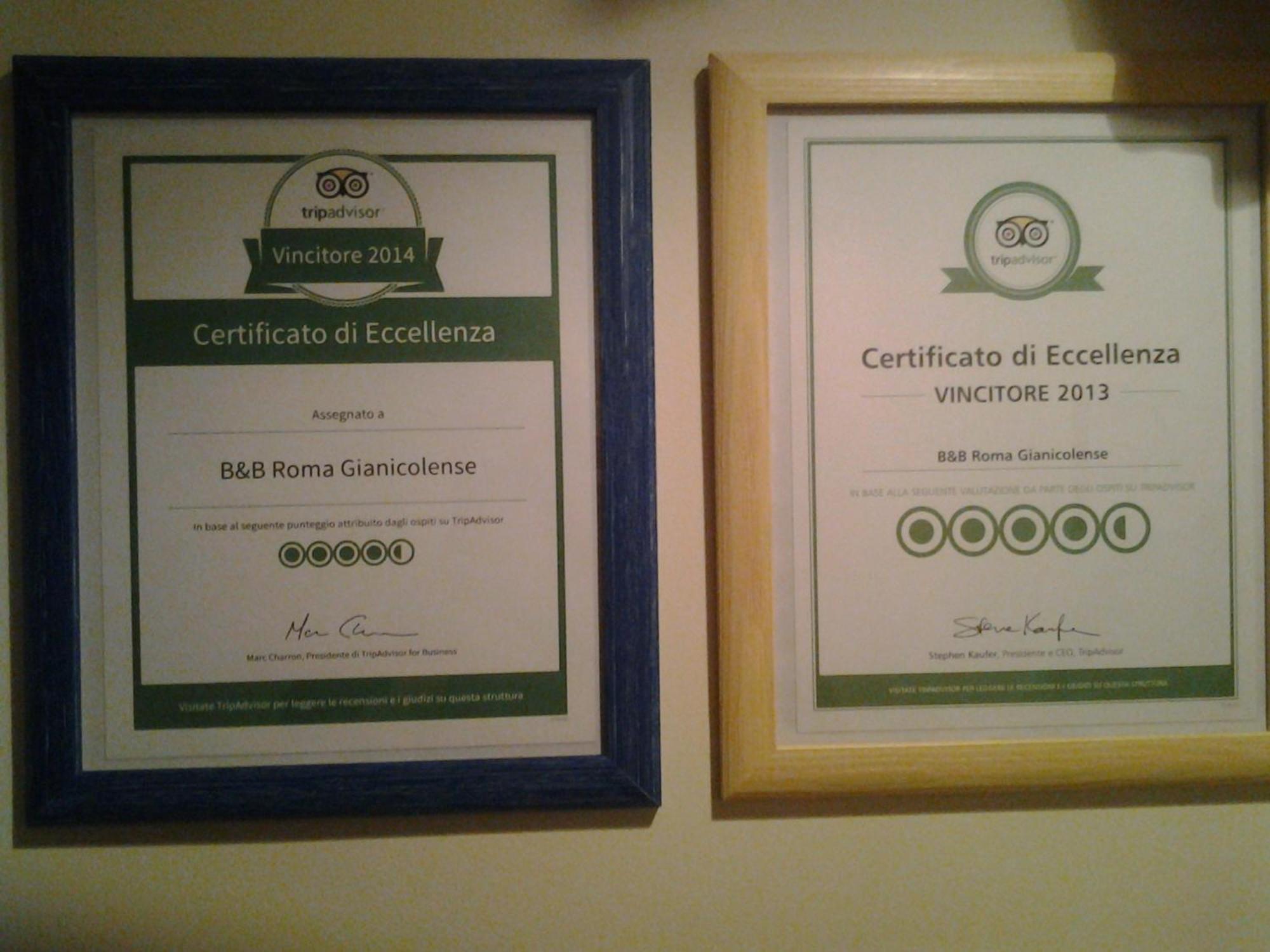 Acomodação com café da manhã  Gianicolense Roma