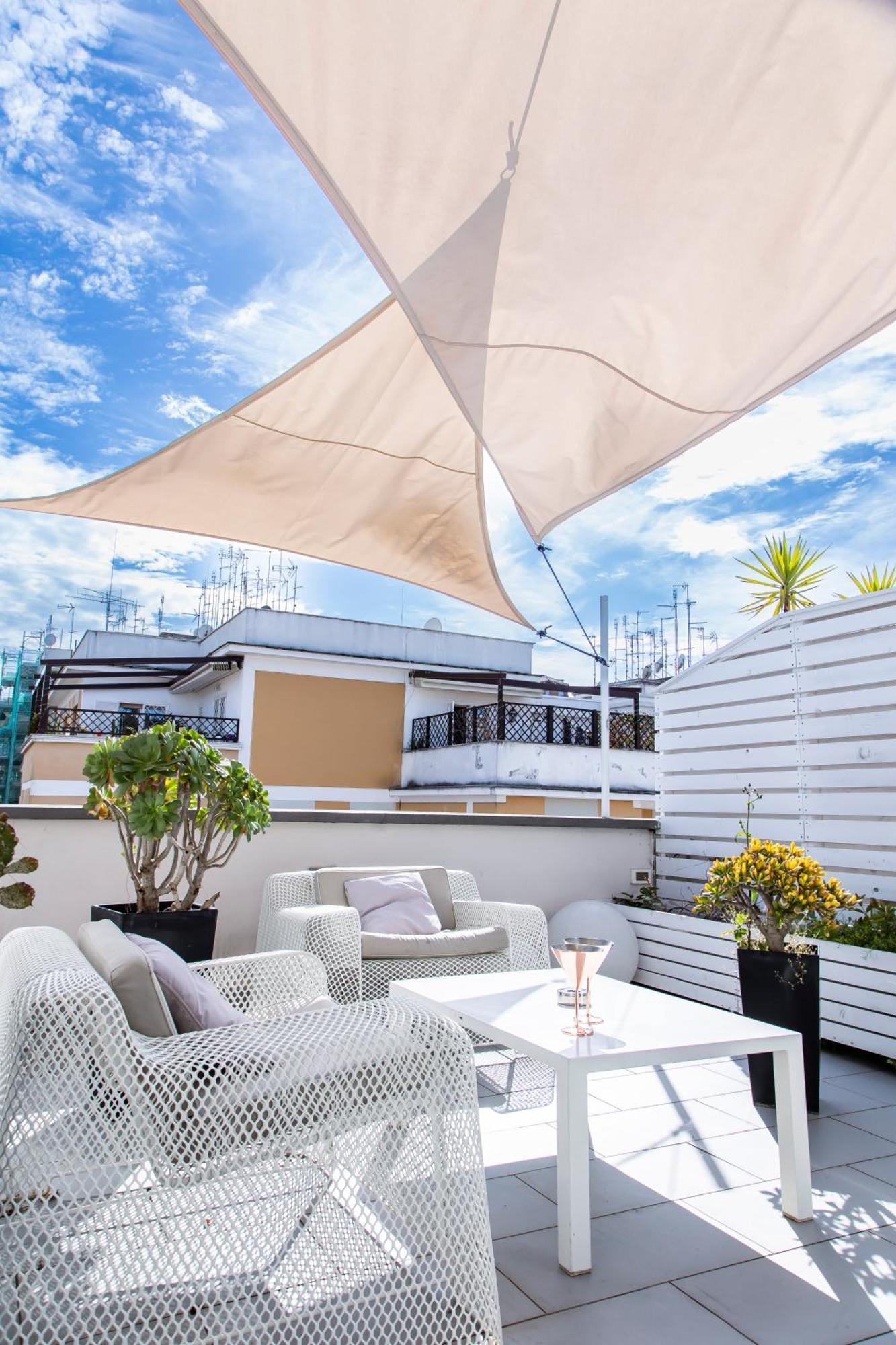Glamroom Luxury Terrace Gasthof Rom