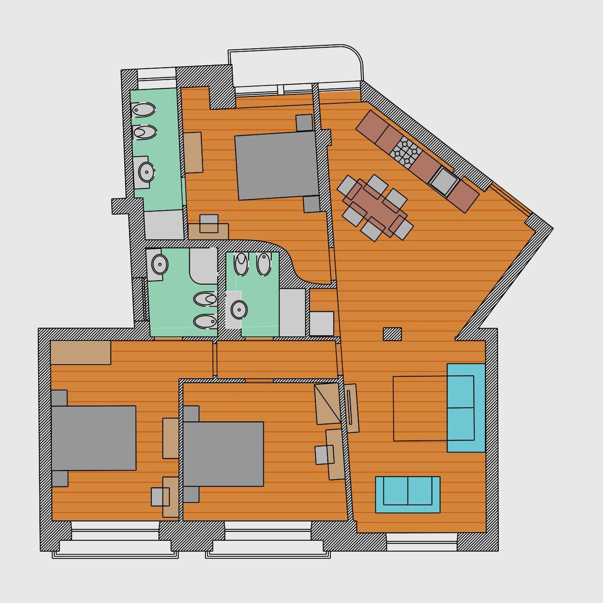 Romebesthome Beccaria - Piazza Del Popolo Apartamento Roma