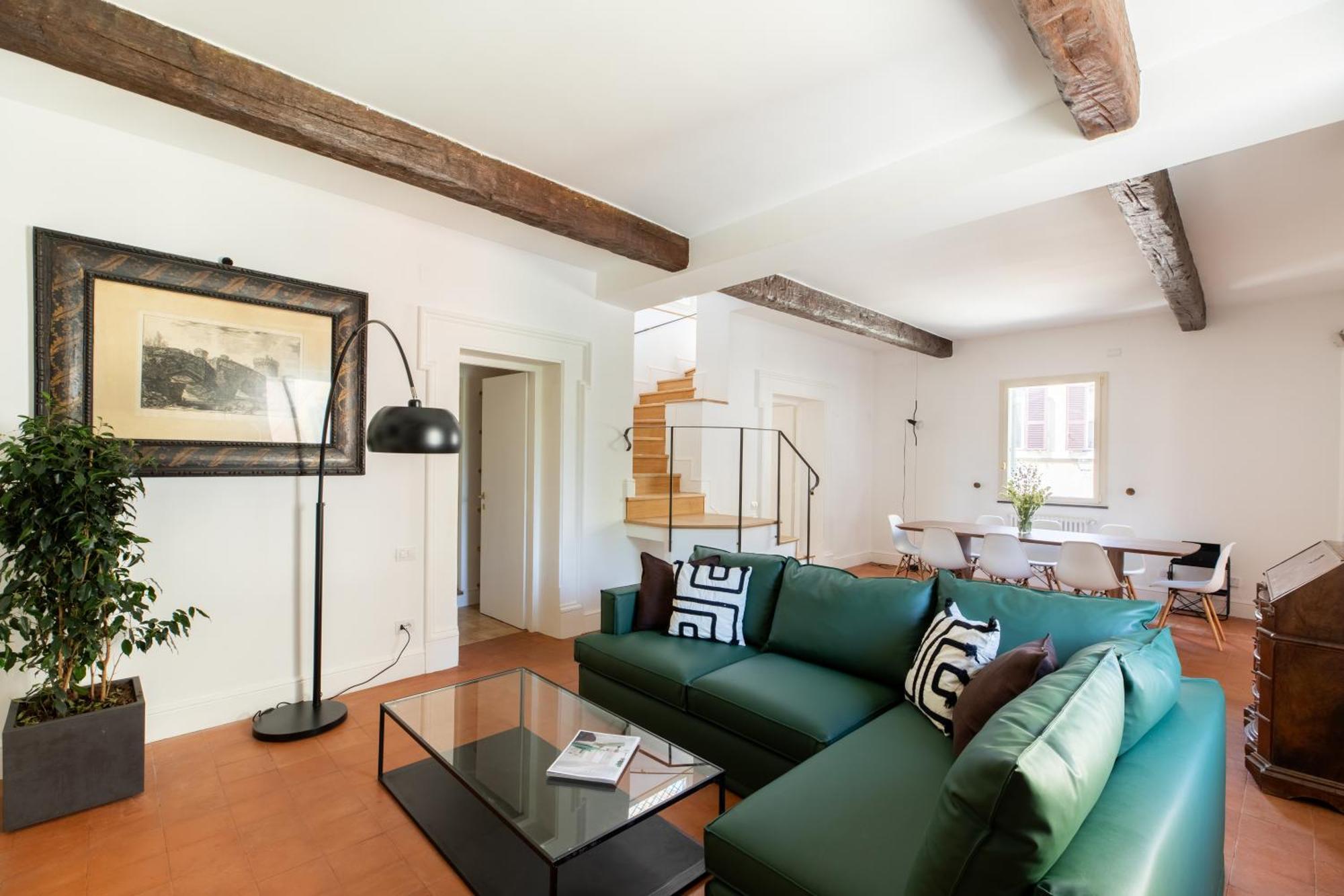 Iflat Trastevere Stylish 4 Bedroom Penthouse Apartamento *