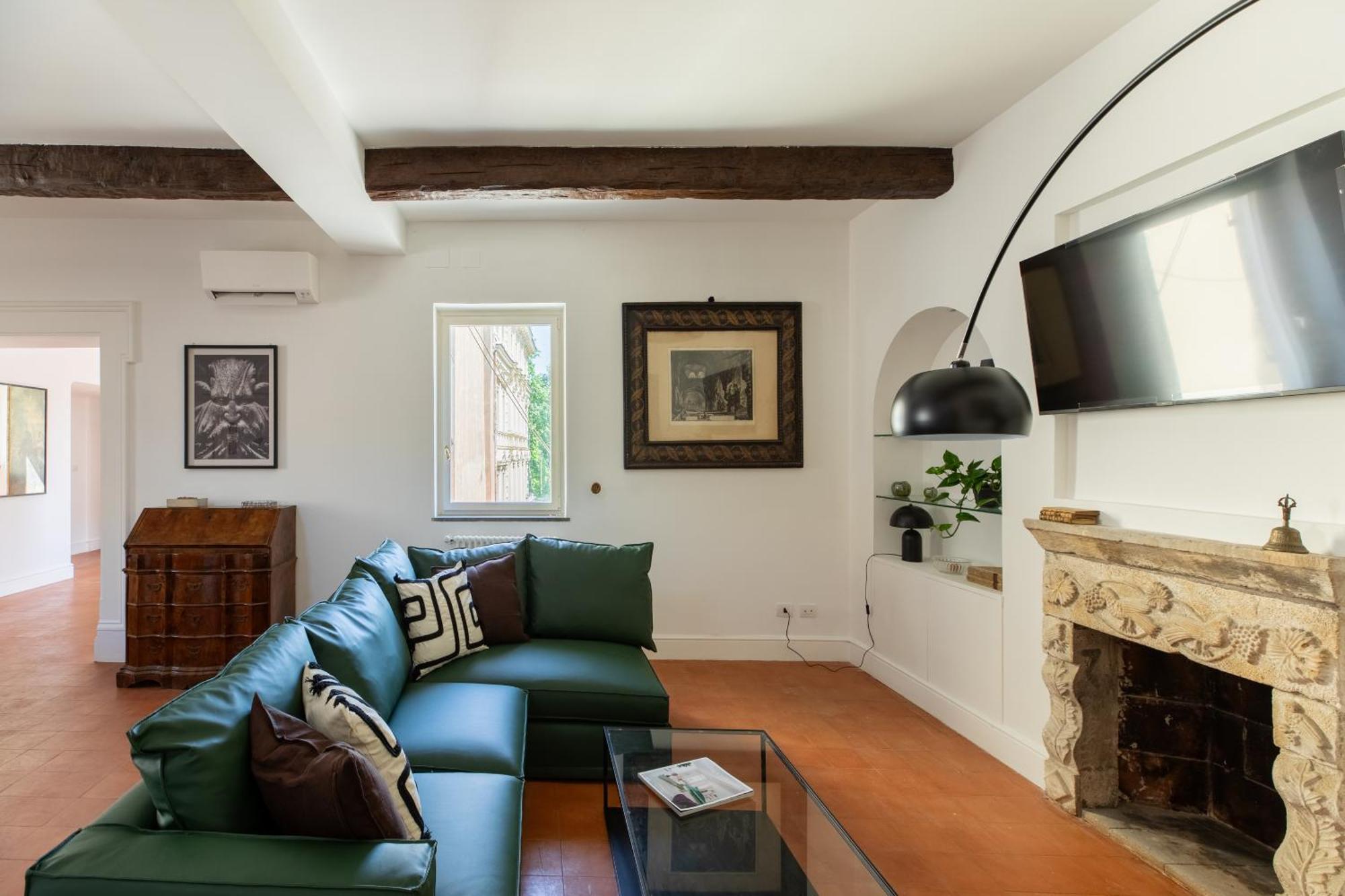 Iflat Trastevere Stylish 4 Bedroom Penthouse Appartamento