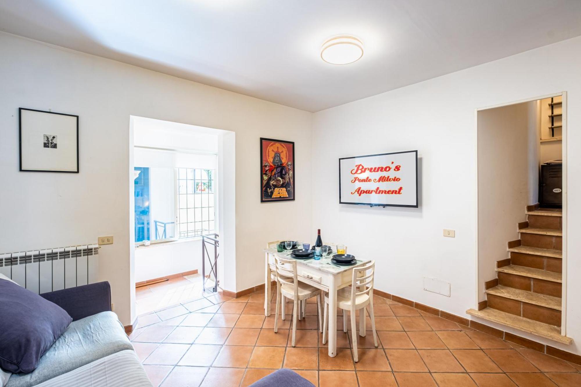 4pax A Ponte Milvio Apartamento