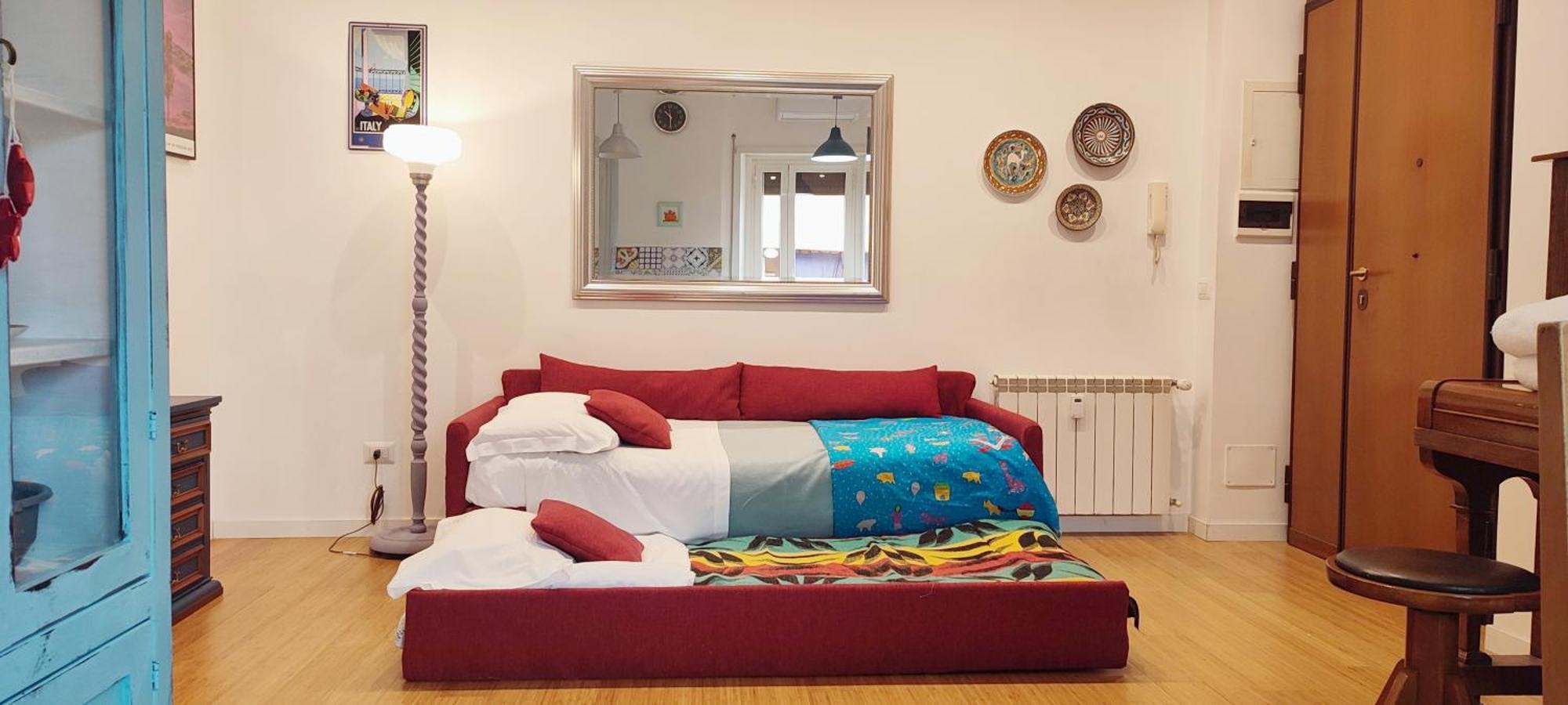 Monteverde - Stazione Trastevere Bright Loft Up To 5 Guests *