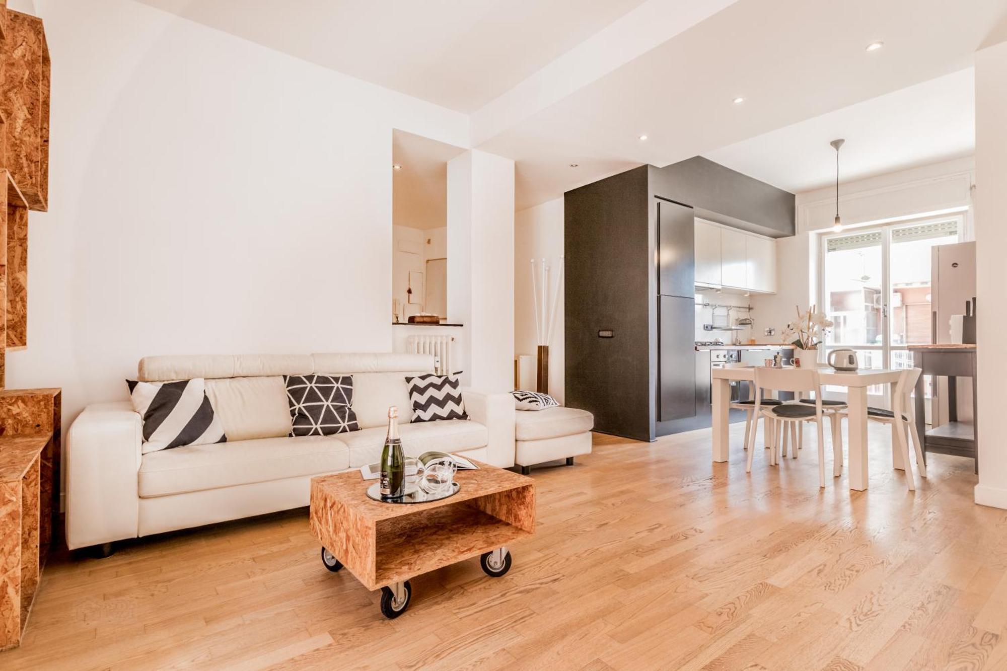 Apartamento Bbhome Bright And Elegant Metro Libia High Floor Flat *