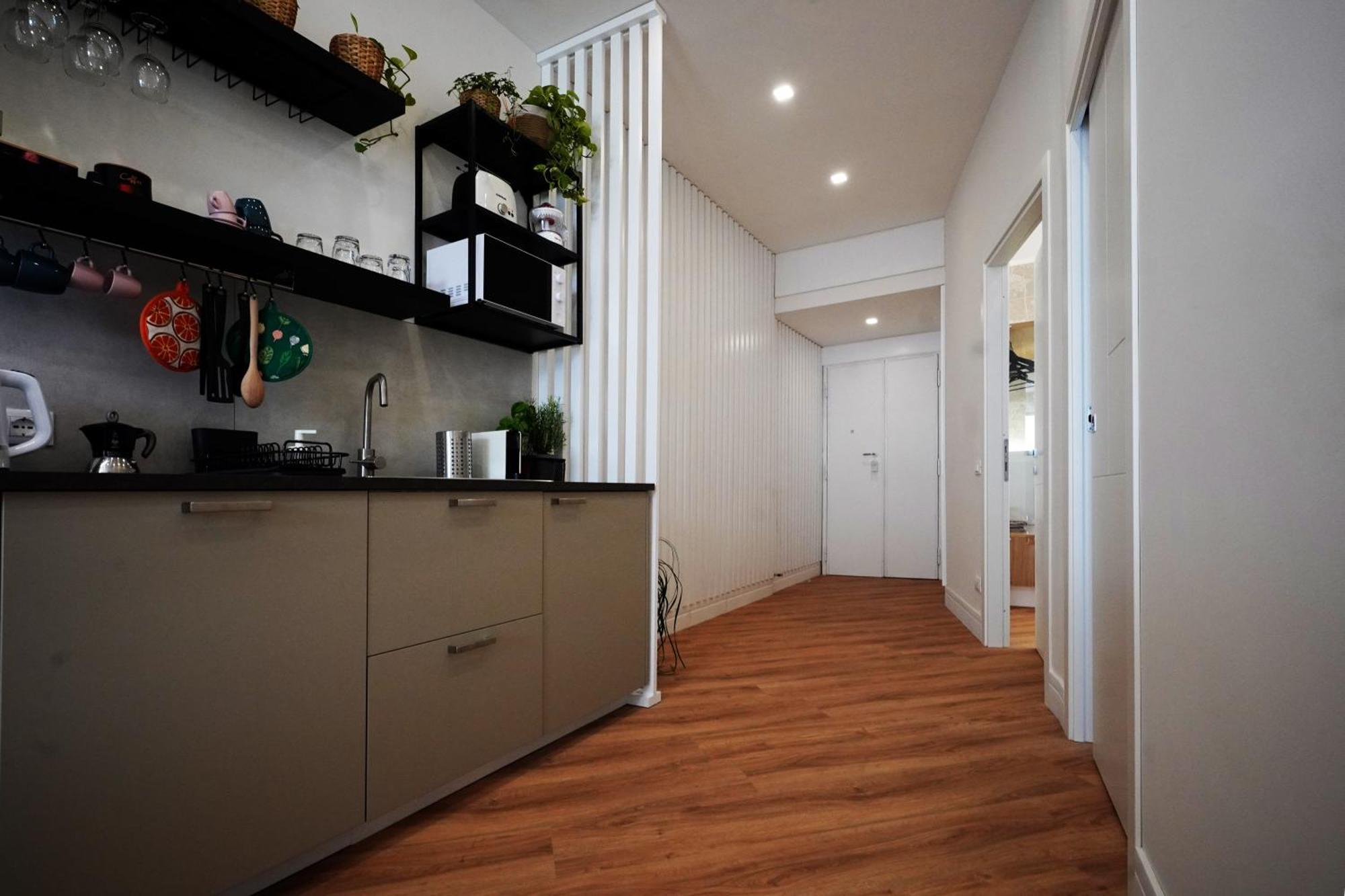 Apartamento Peaceful 2 Bedrooms With Patio, Near Metro A *