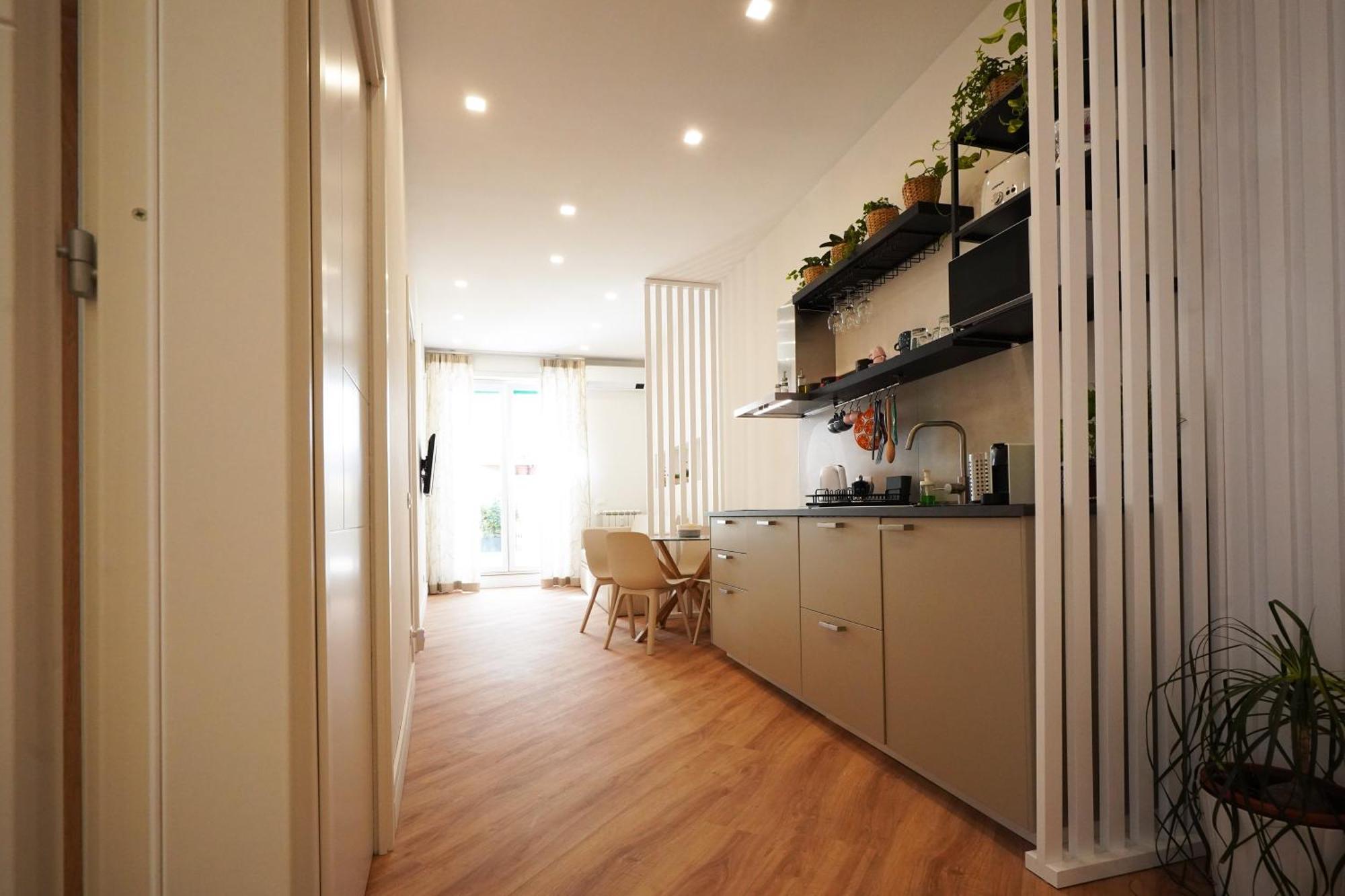 Peaceful 2 Bedrooms With Patio, Near Metro A Apartamento *
