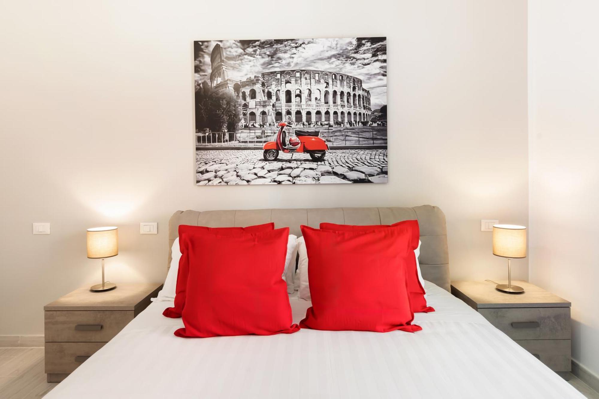 Clodio Welcome - 5 Arredate Con Bagno Interno - Zona Comune - Condizionatori - Gjestgiverier *
