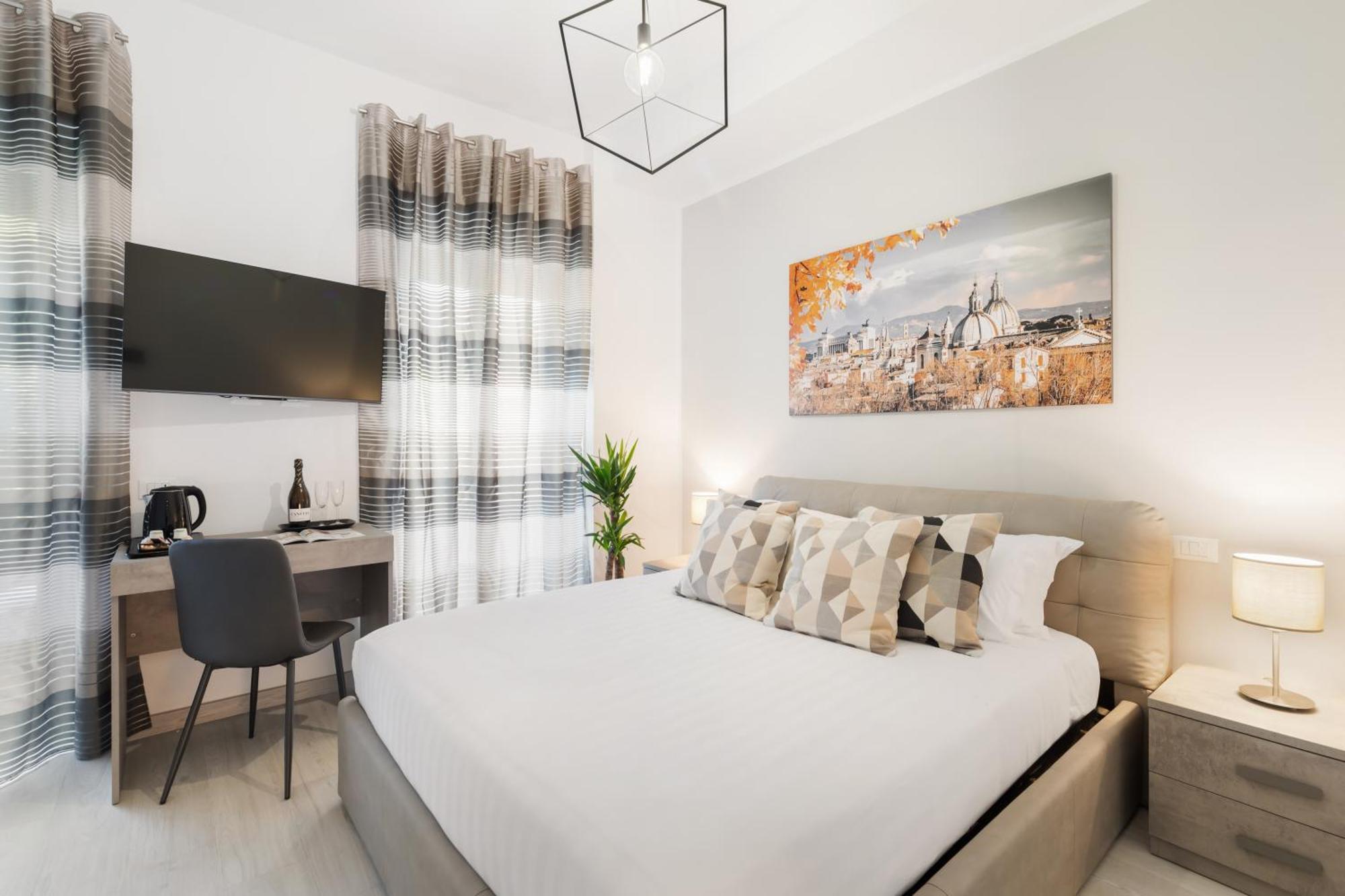 Clodio Welcome - 5 Arredate Con Bagno Interno - Zona Comune - Condizionatori - Affittacamere *