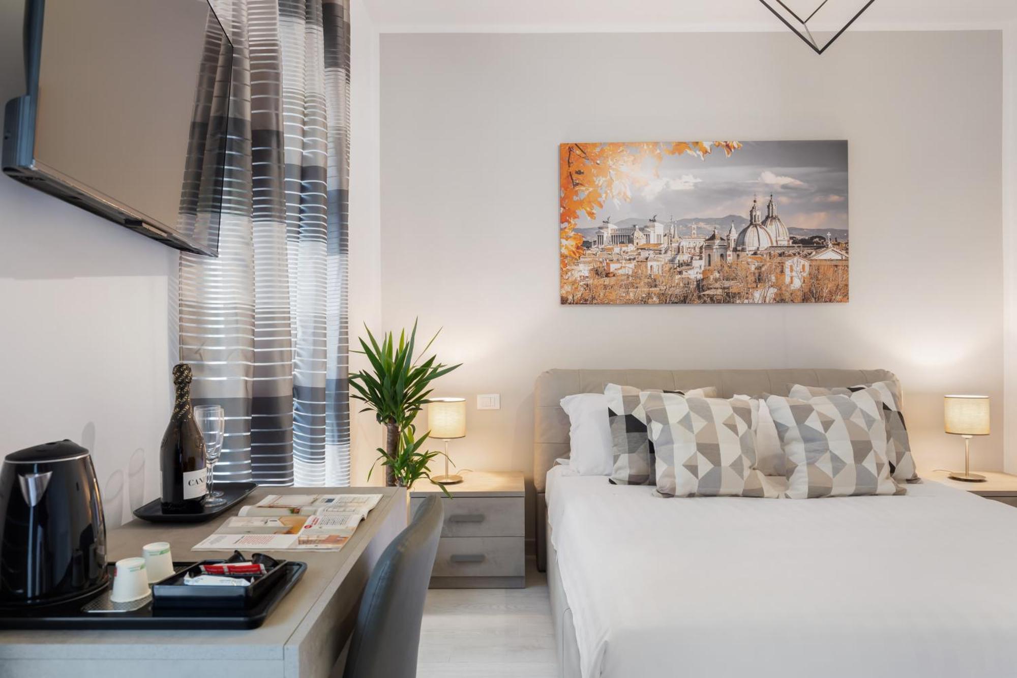 Affittacamere Clodio Welcome - 5 Arredate Con Bagno Interno - Zona Comune - Condizionatori -