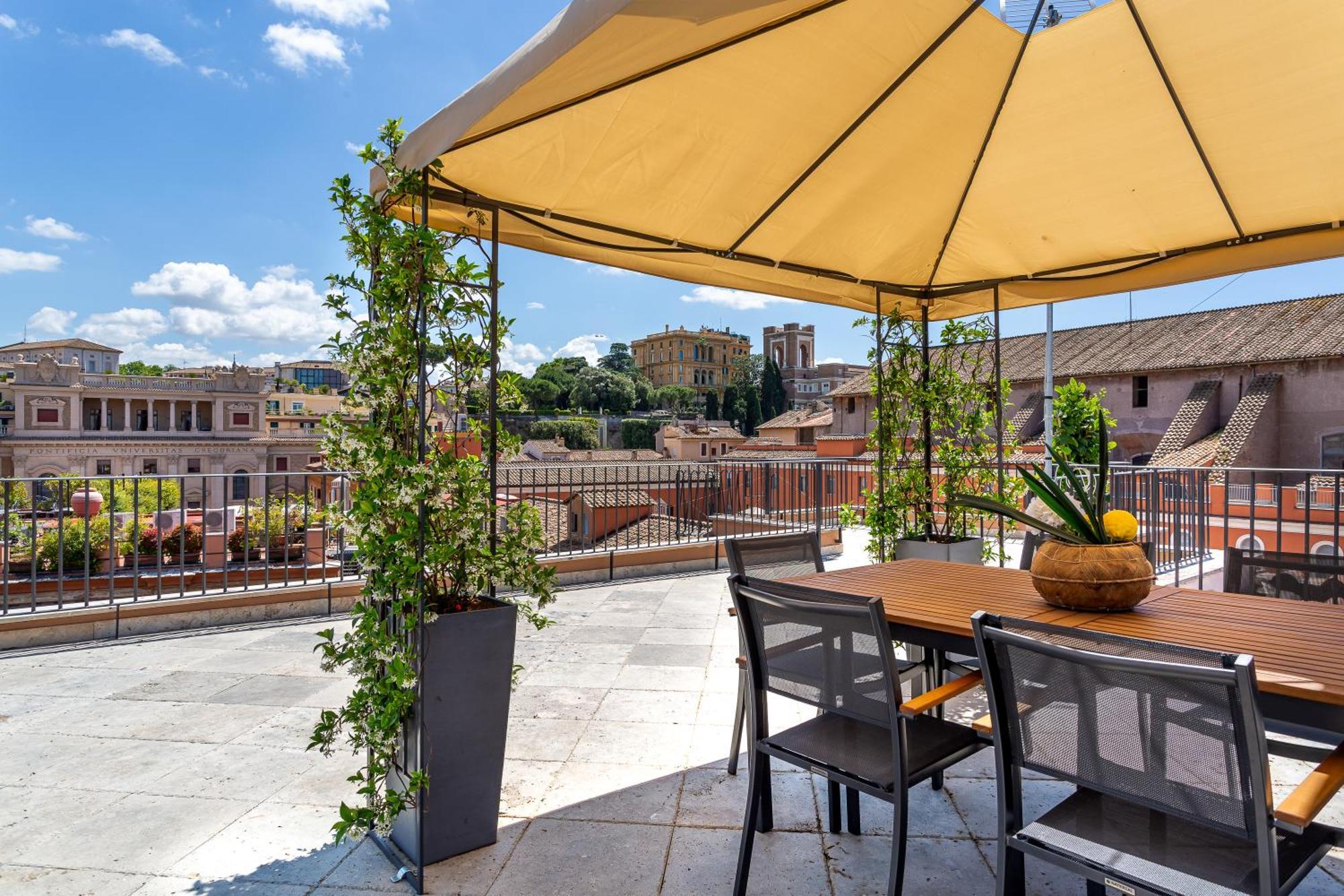 Iflat Luxury Penthouse Near Trevi Fountain