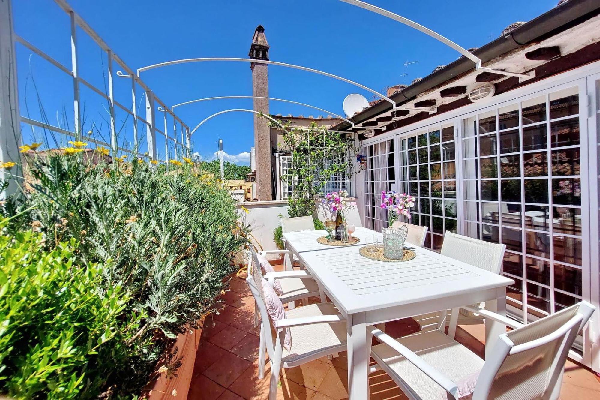 Magical Navona Duplex With Terrace By Halldis *