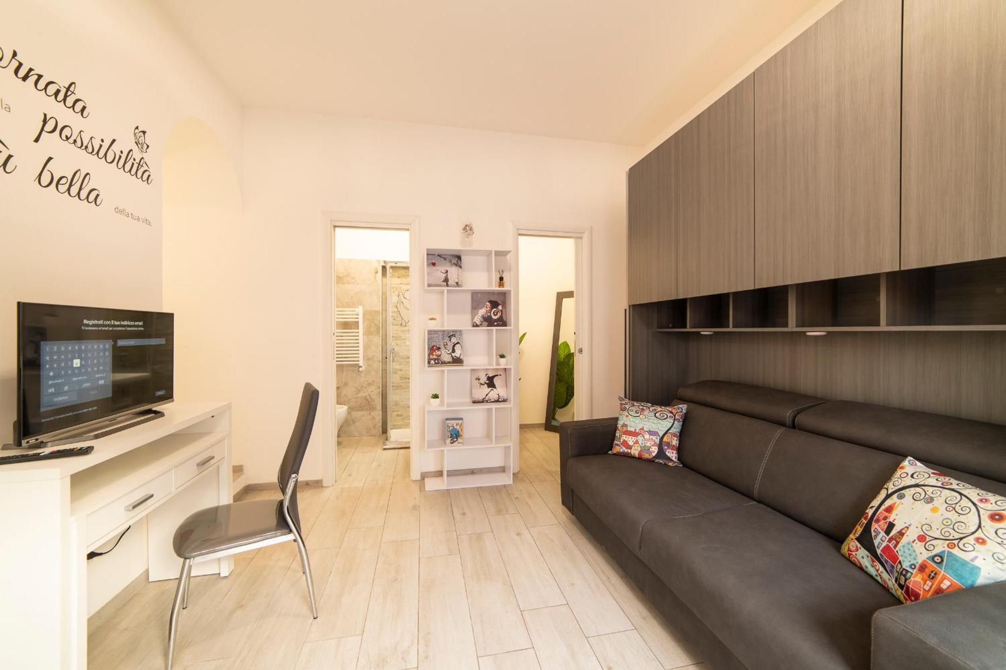 Apartamento Smart - Trilocale Con Parcheggio Privato *