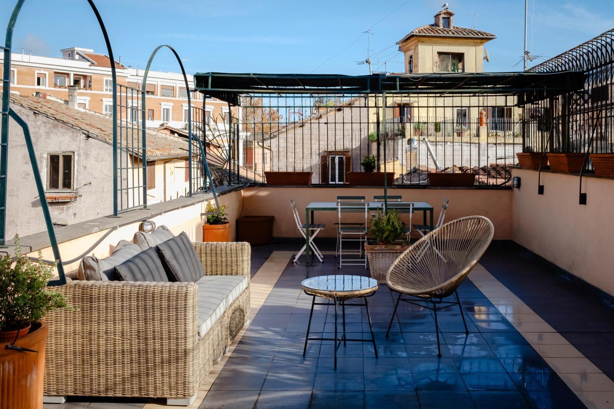 Apartamento Amazing Penthouse With Terrace And Rooftop In Trastevere Roma