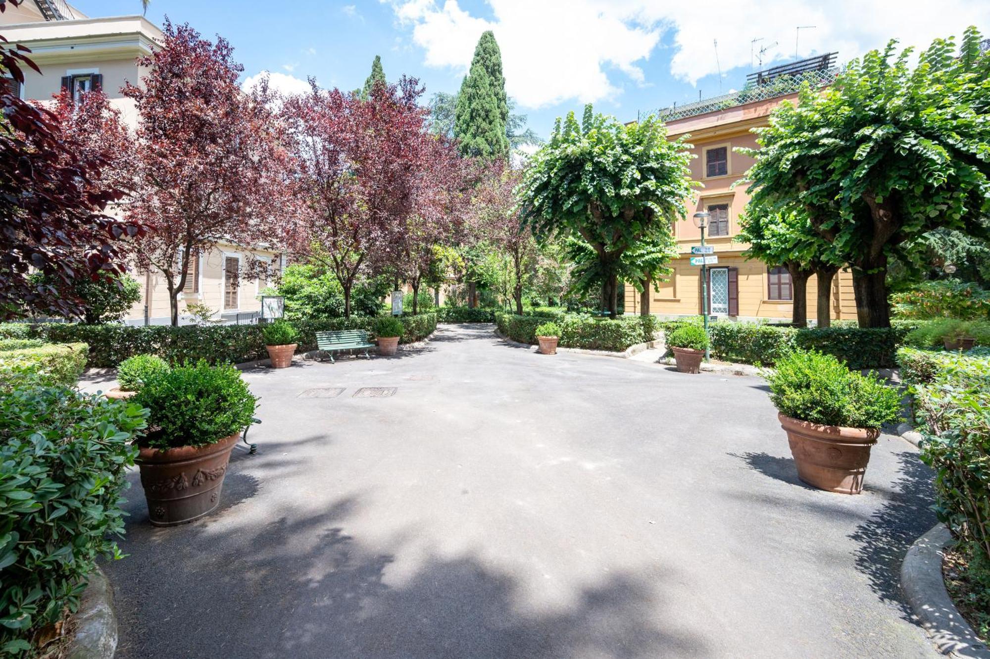 Elegante Con Giardino, Vicino Al Centro Di E Stadio Olimpico * Rom