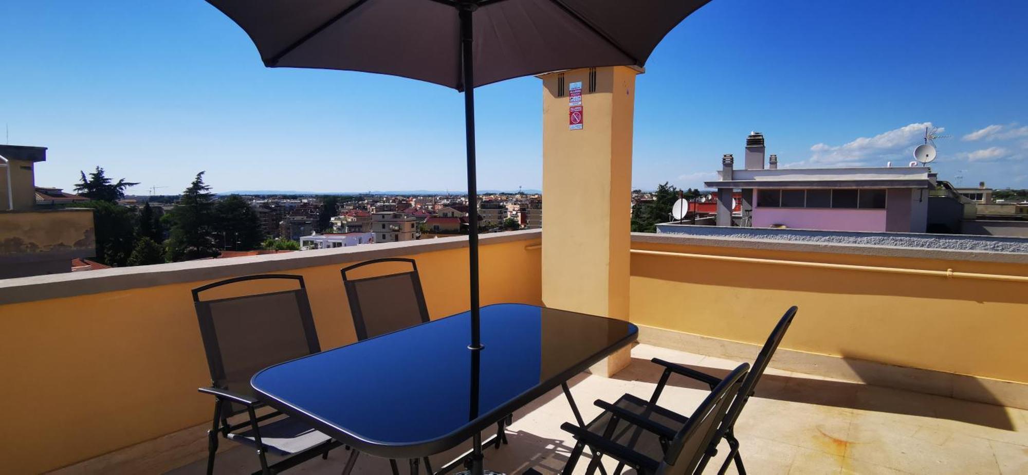 Penthouse Loft With View * Roma