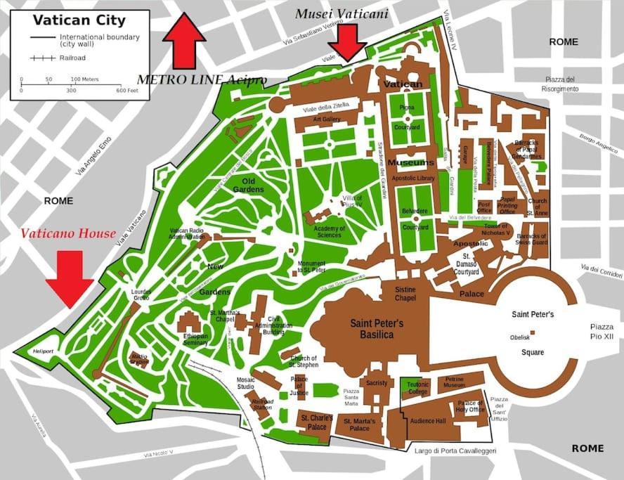 Vatican House Entire Two Bedrooms 2 Wi Fi A Portable One Roma