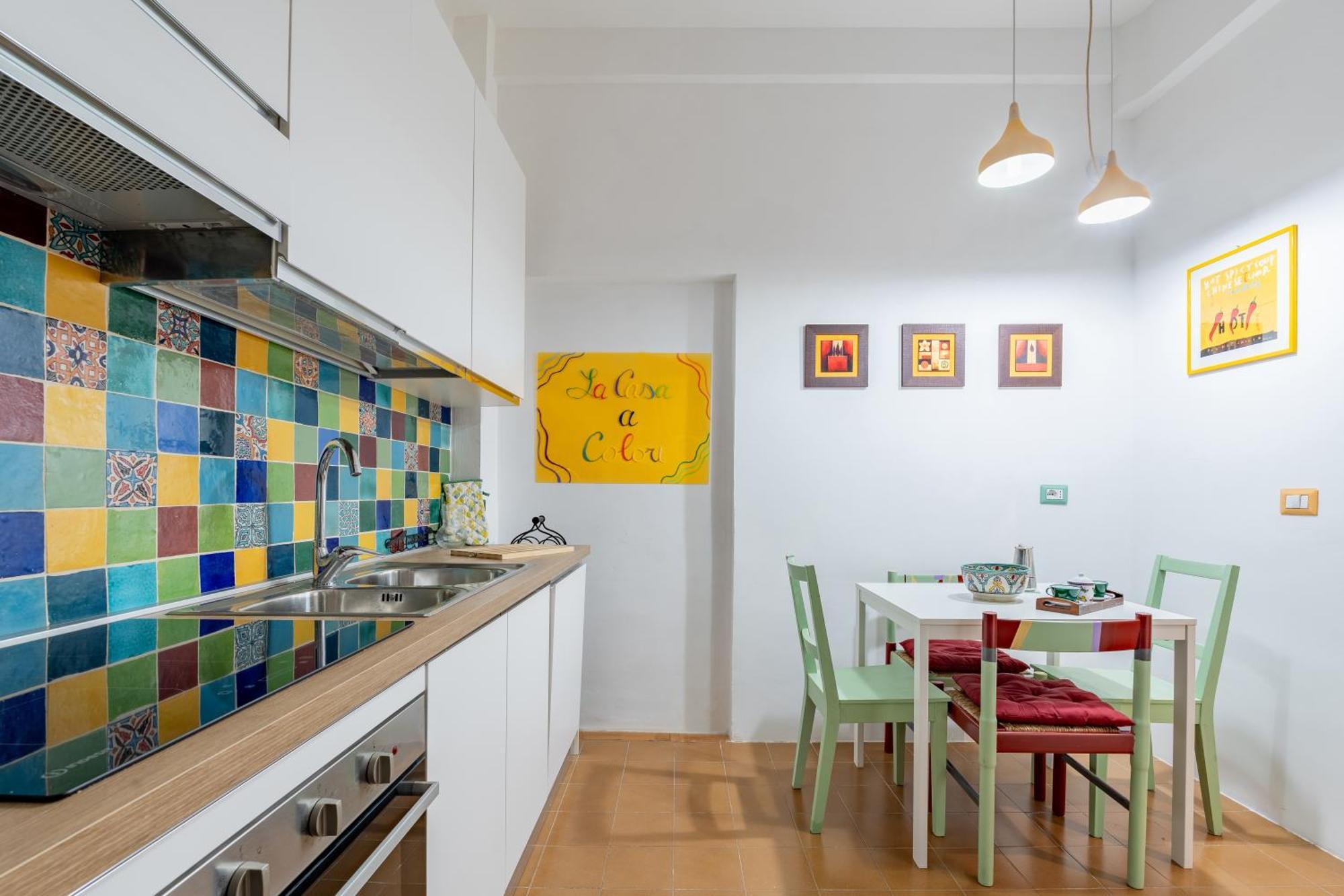 Leilighet Homedesirome - La Casa A Colori *