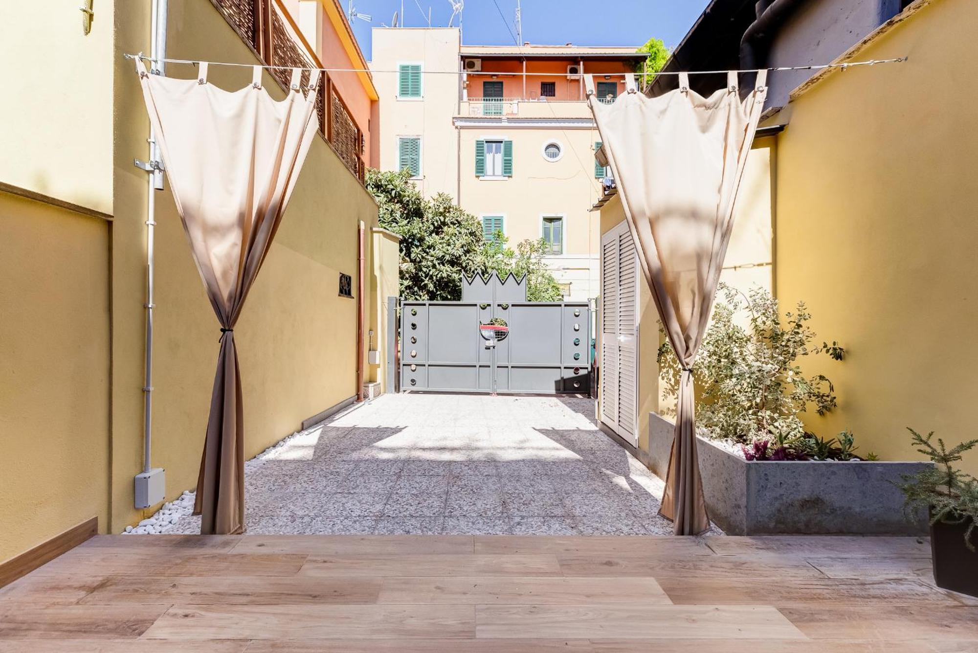 Vivilo Collection - Pigneto - Patio - Terrace - Parking Leilighet Roma