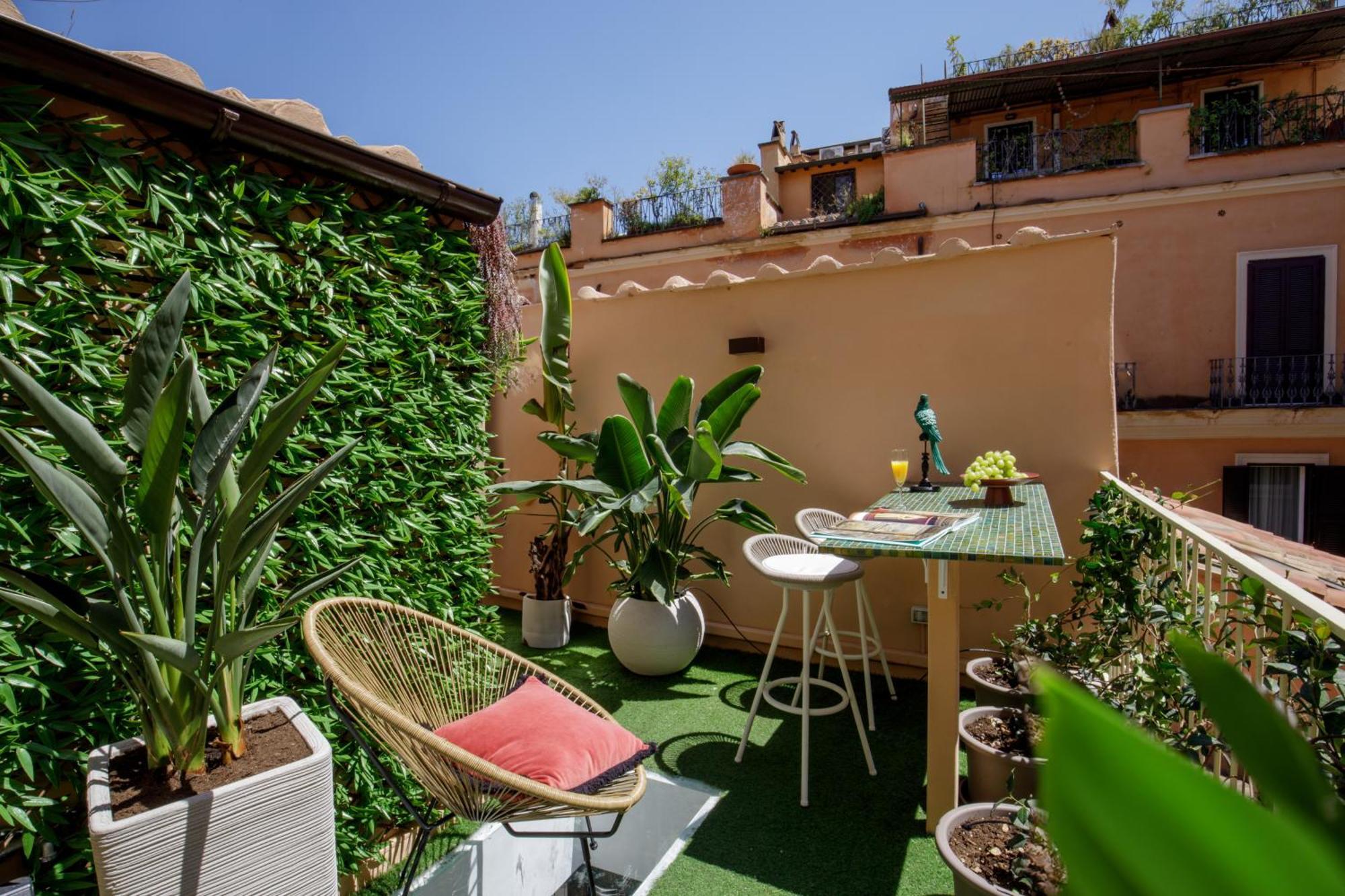 Rooftop Boho Loft Spanish Steps Rom