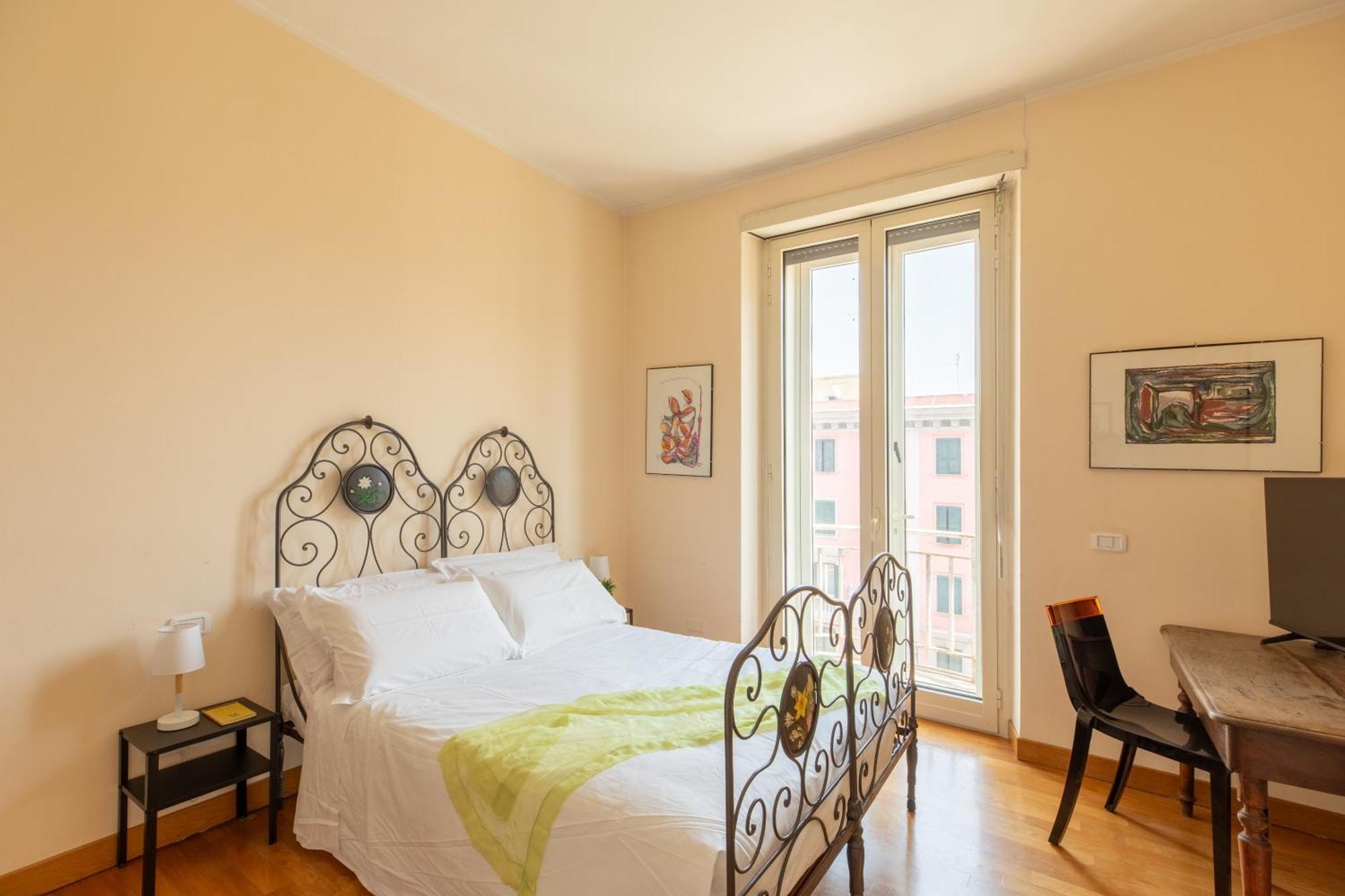 Iflat Bright & Comfy 2-bedroom Near Vatican * Rome