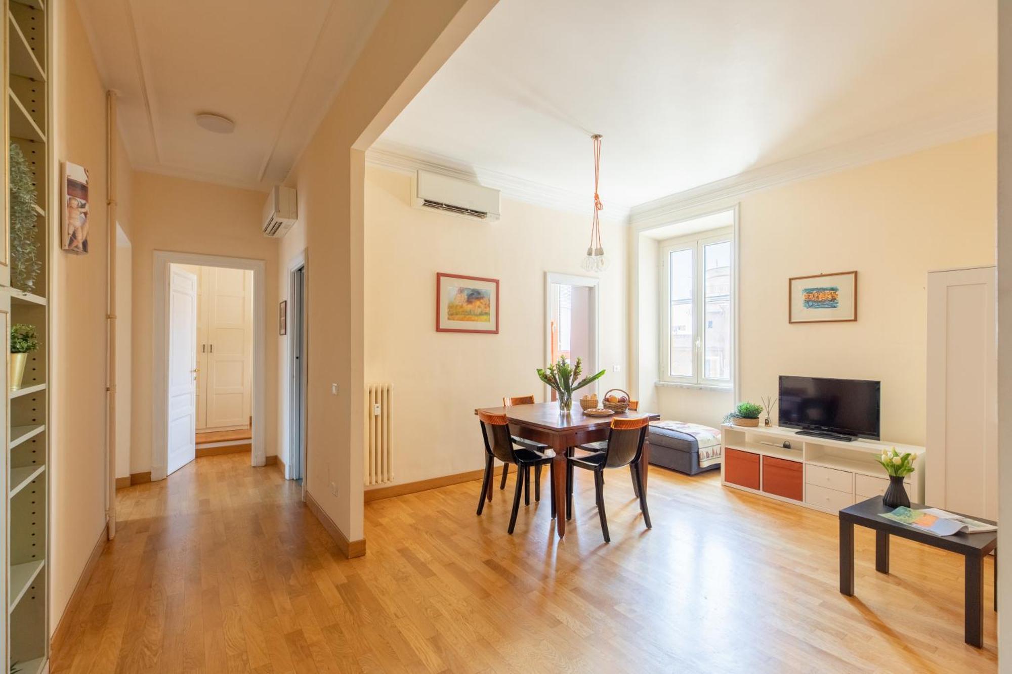 Apartment Iflat Bright & Comfy 2-bedroom Near Vatican Rome