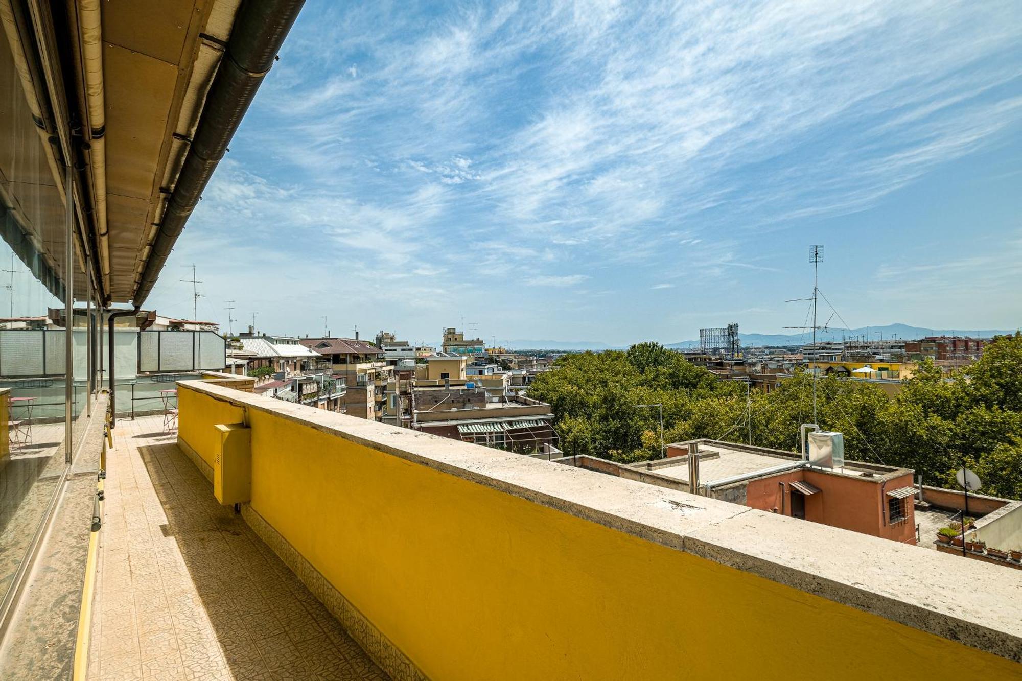 Appartamento Forlanini Loft Trastevere By Casa E Lode - Terrace Panoramic View, Air Conditioning, Wifi Roma