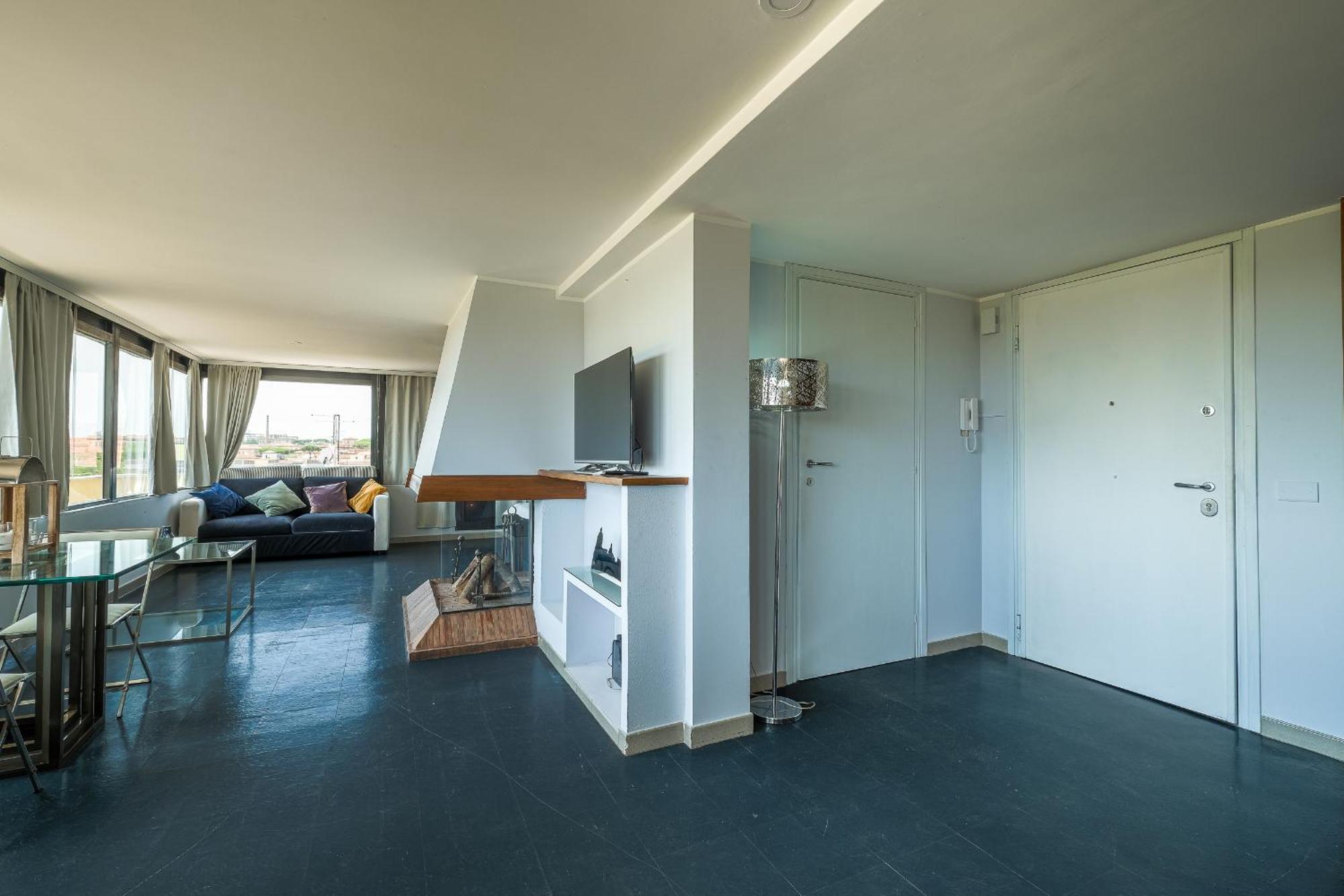 Appartamento Forlanini Loft Trastevere By Casa E Lode - Terrace Panoramic View, Air Conditioning, Wifi Roma