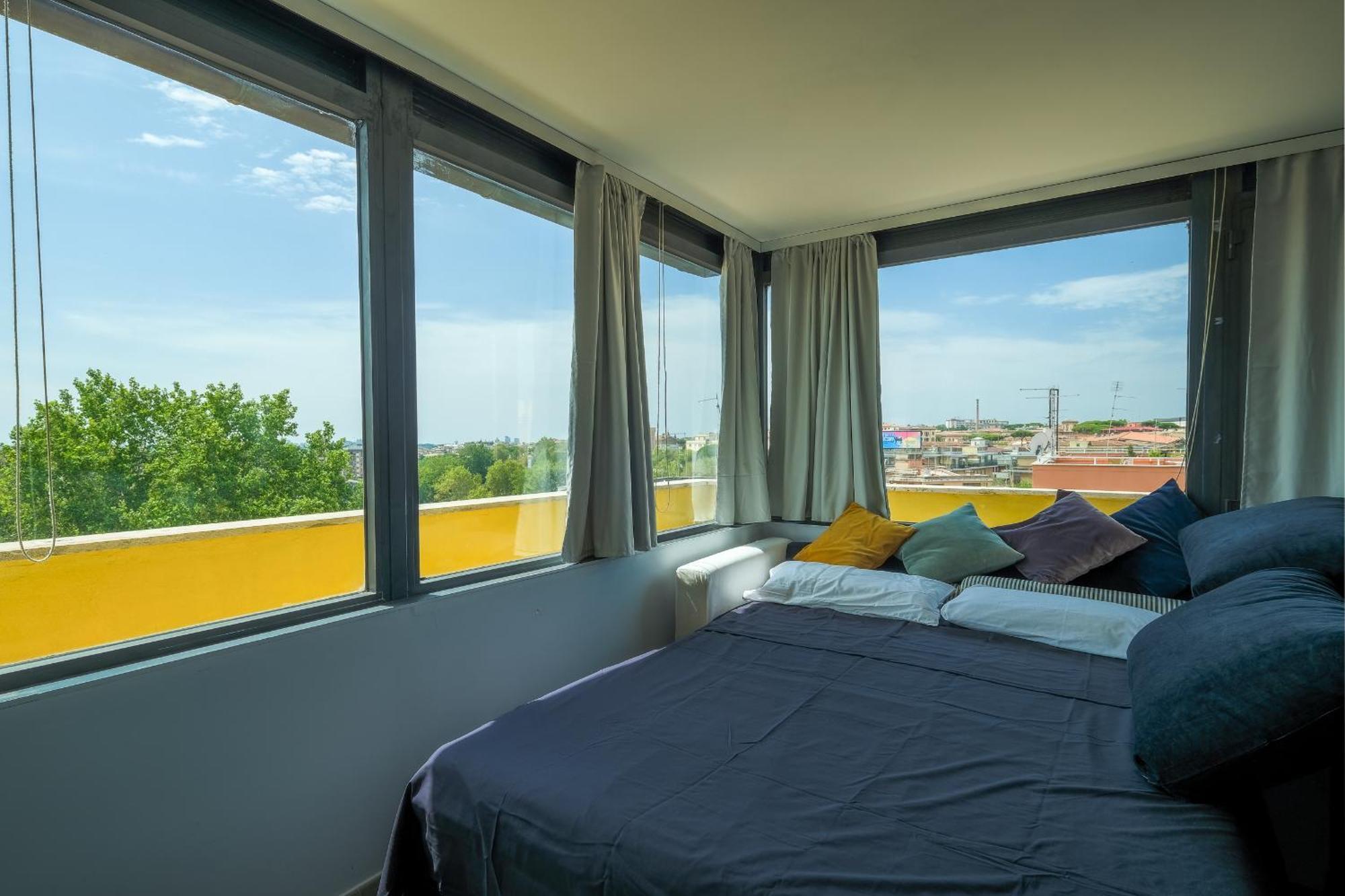 Forlanini Loft Trastevere By Casa E Lode - Terrace Panoramic View, Air Conditioning, Wifi *